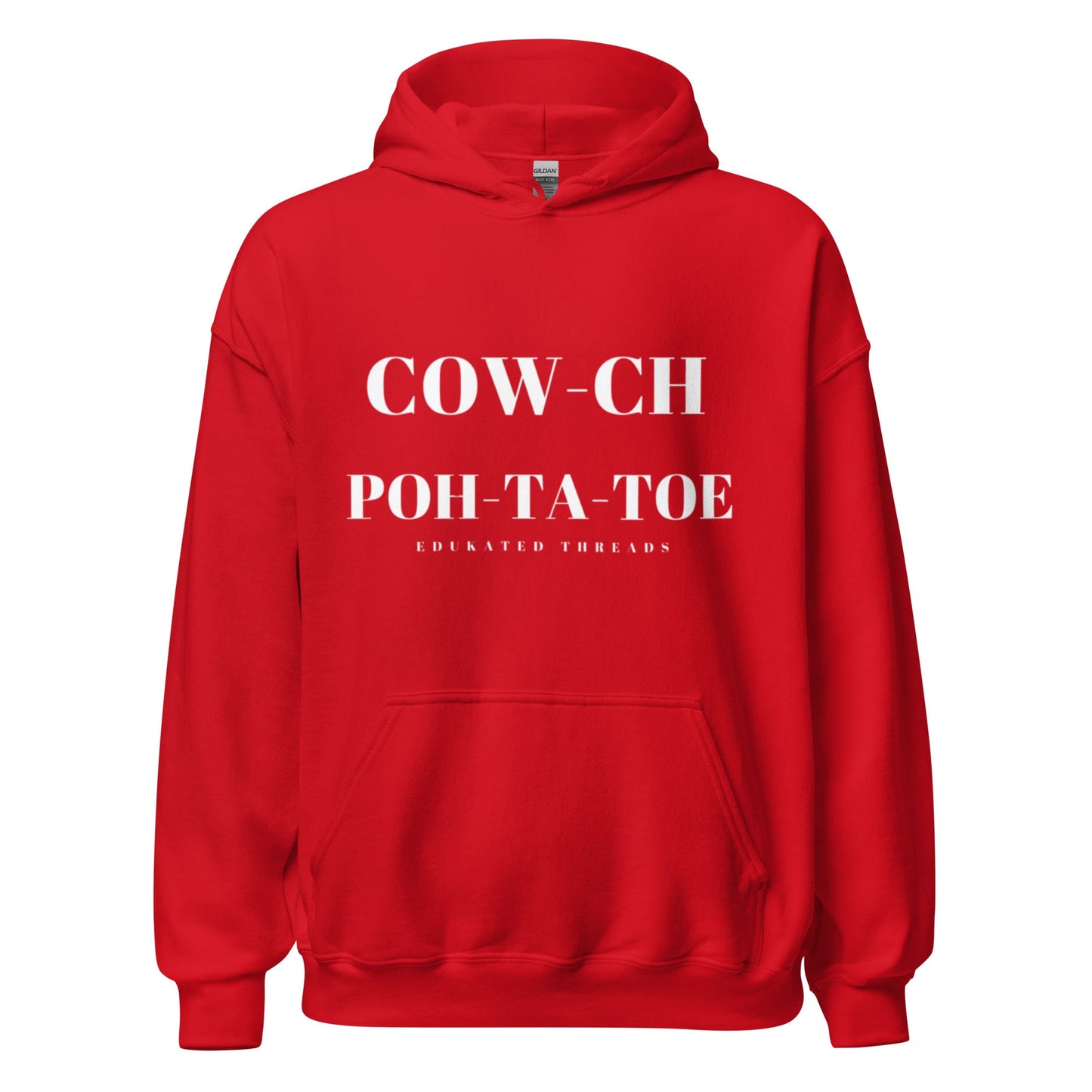 Cowch Hoodie - Edukated Threads