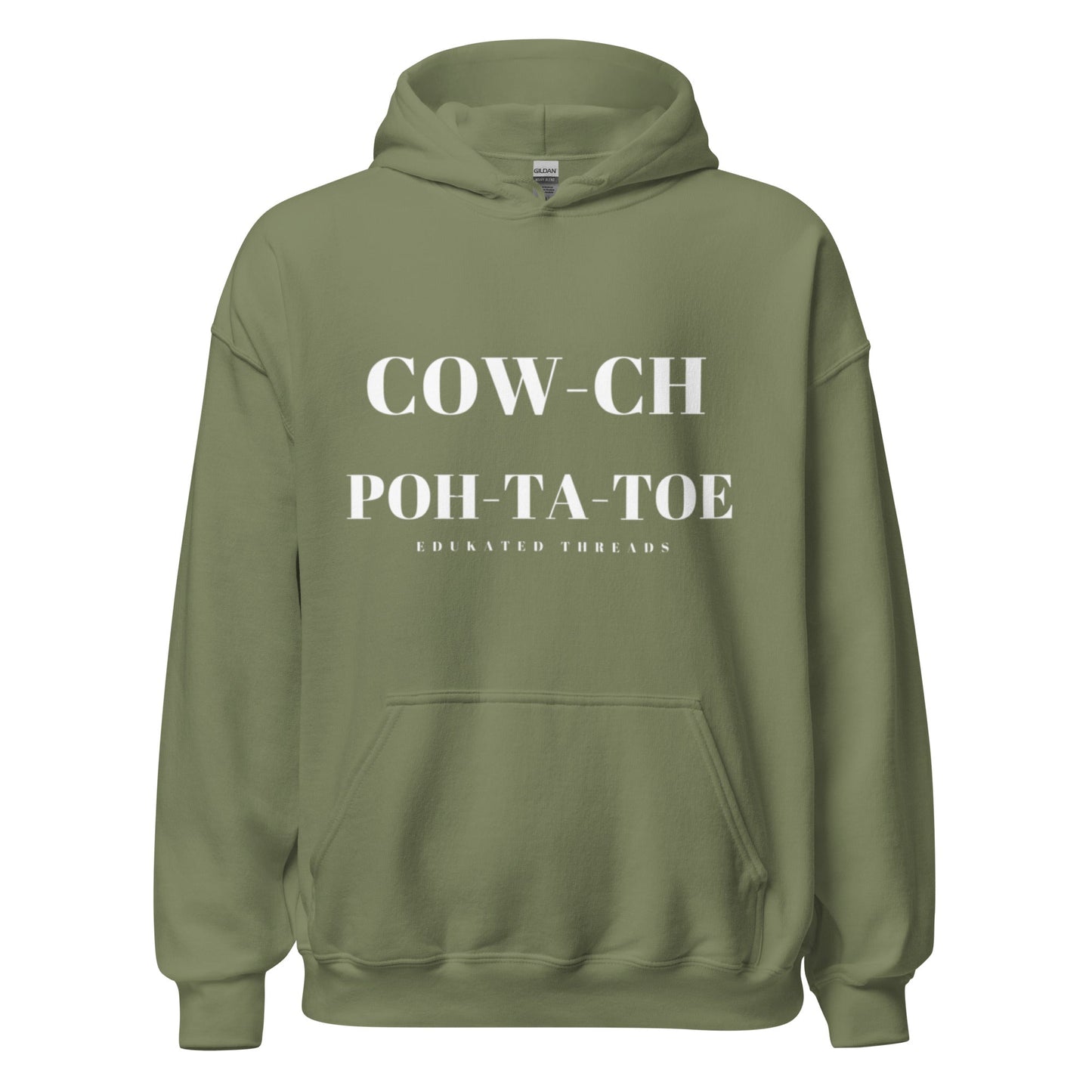 Cowch Hoodie - Edukated Threads