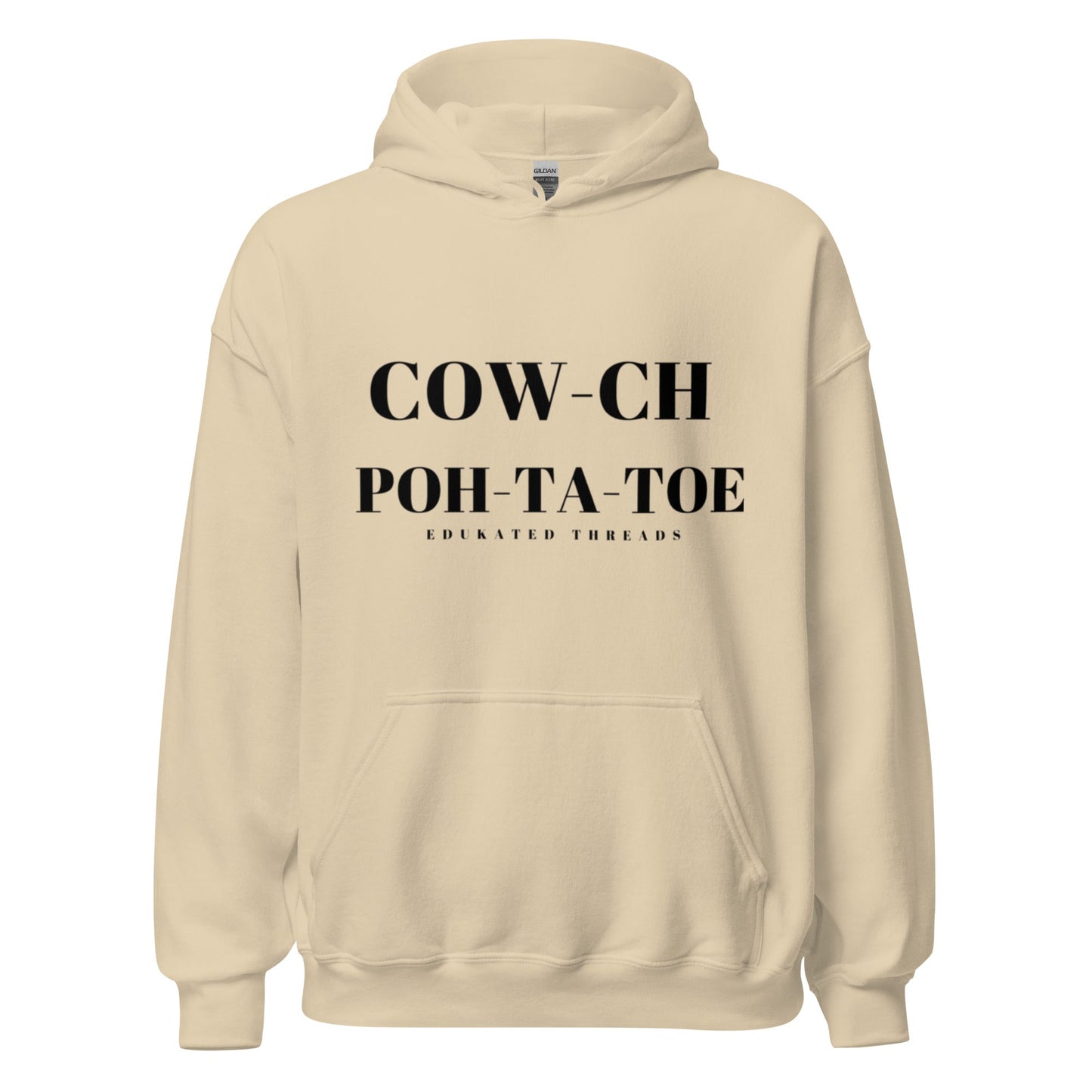 Cowch Hoodie - Edukated Threads