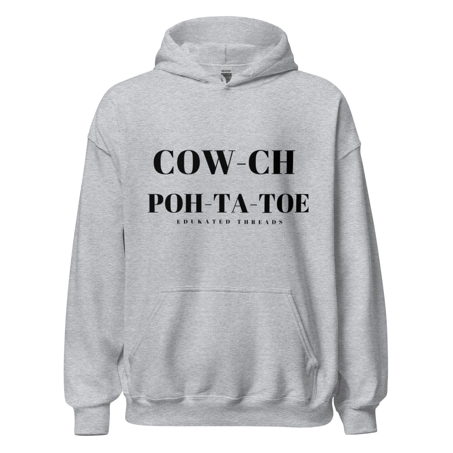 Cowch Hoodie - Edukated Threads