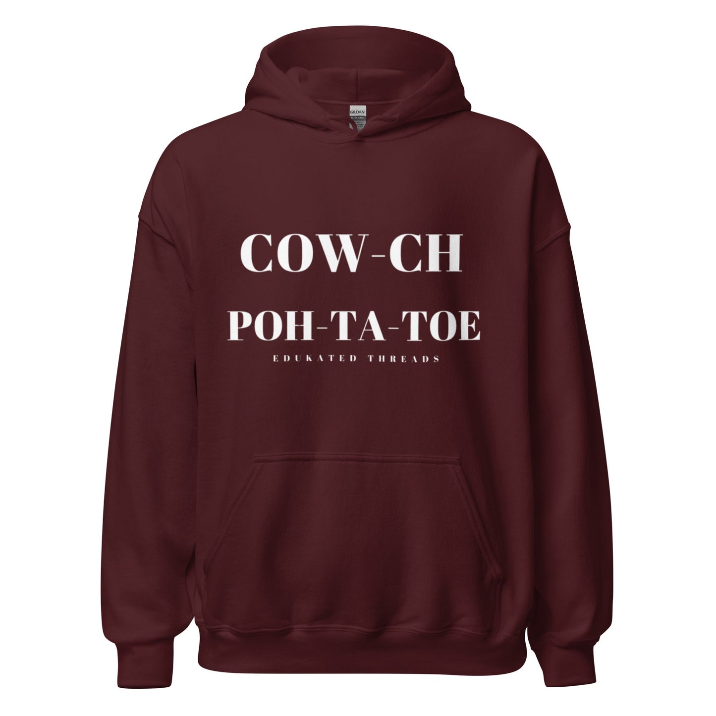 Cowch Hoodie - Edukated Threads