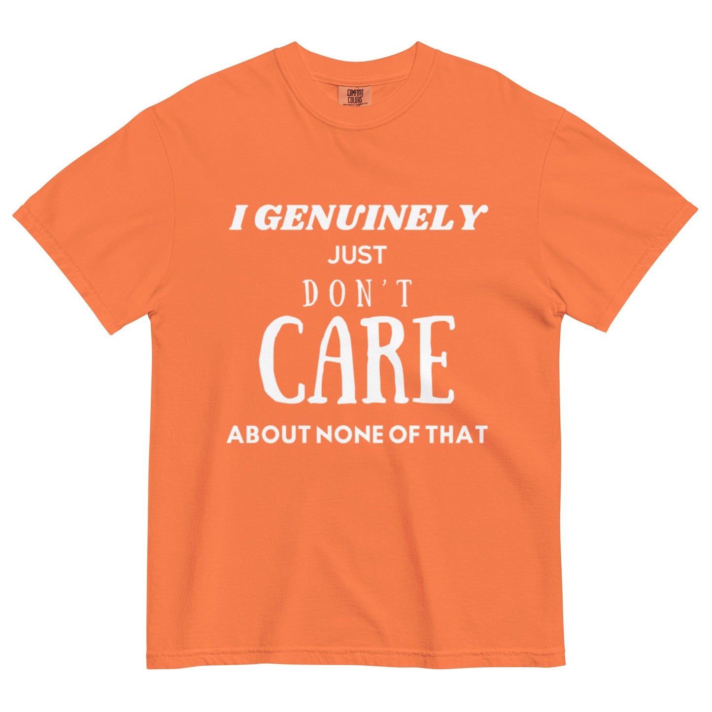 Don't Care - Edukated Threads