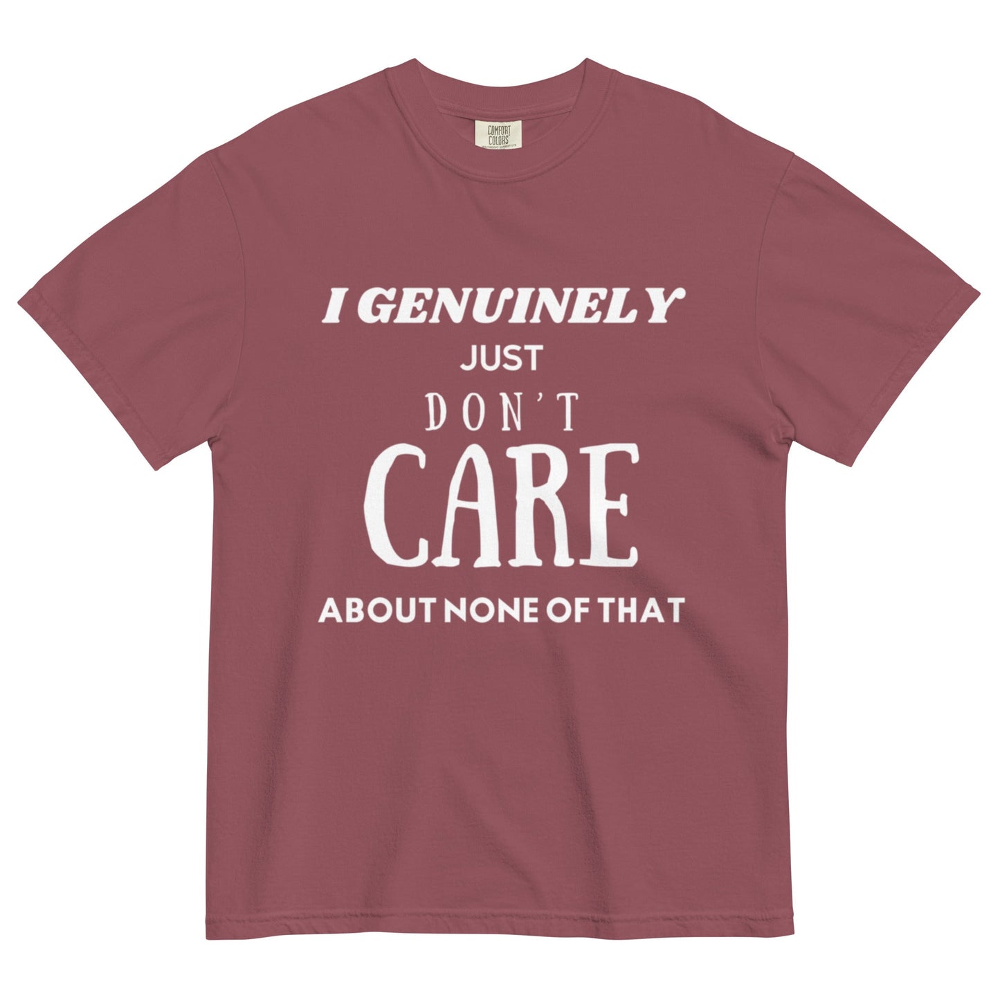Don't Care - Edukated Threads