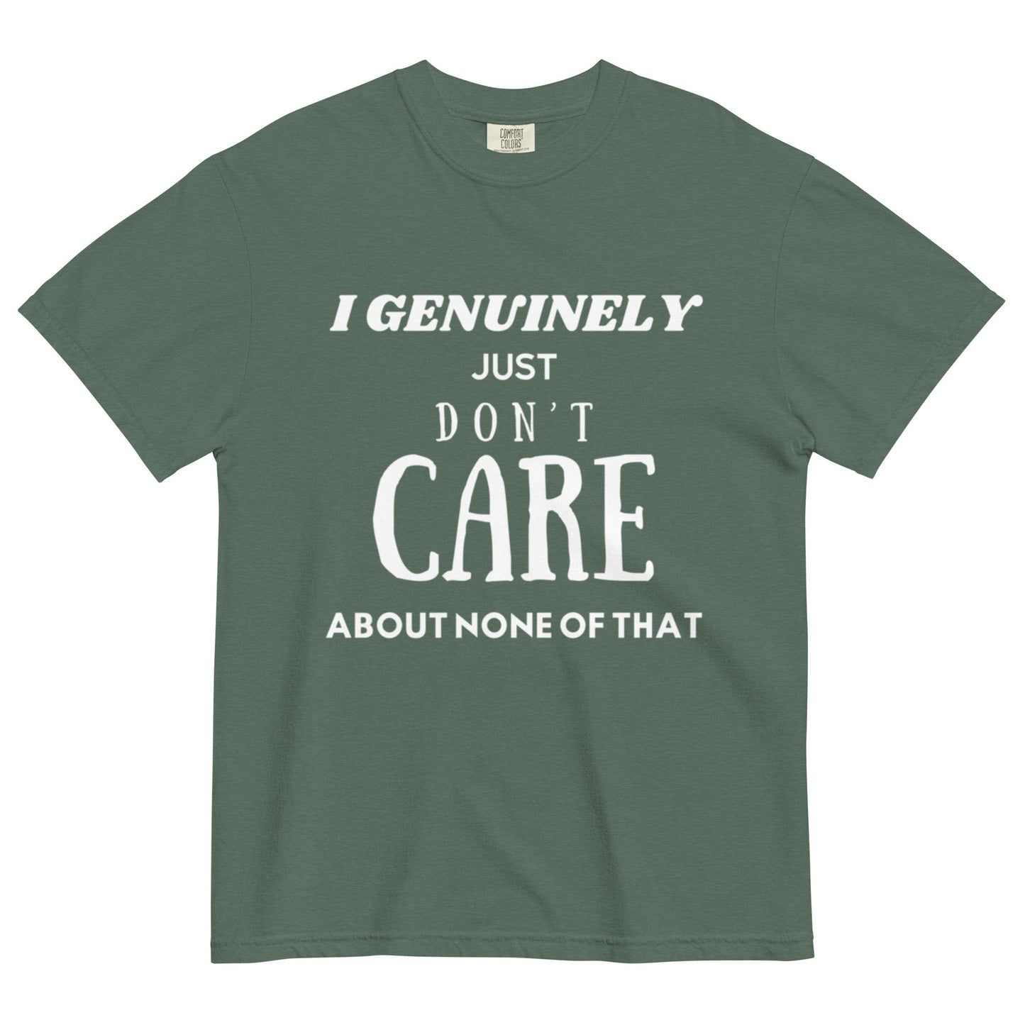 Don't Care - Edukated Threads