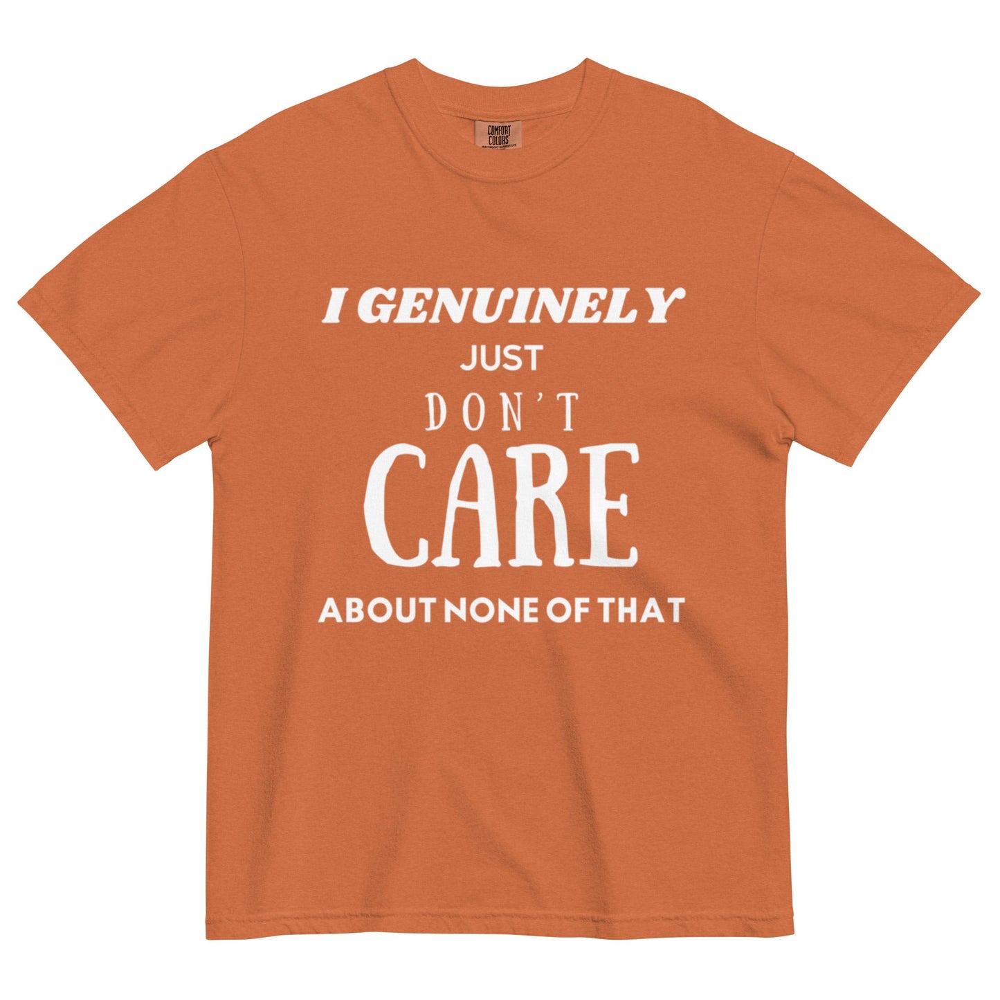 Don't Care - Edukated Threads