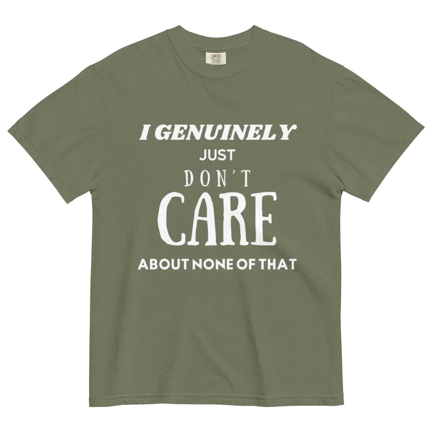 Don't Care - Edukated Threads