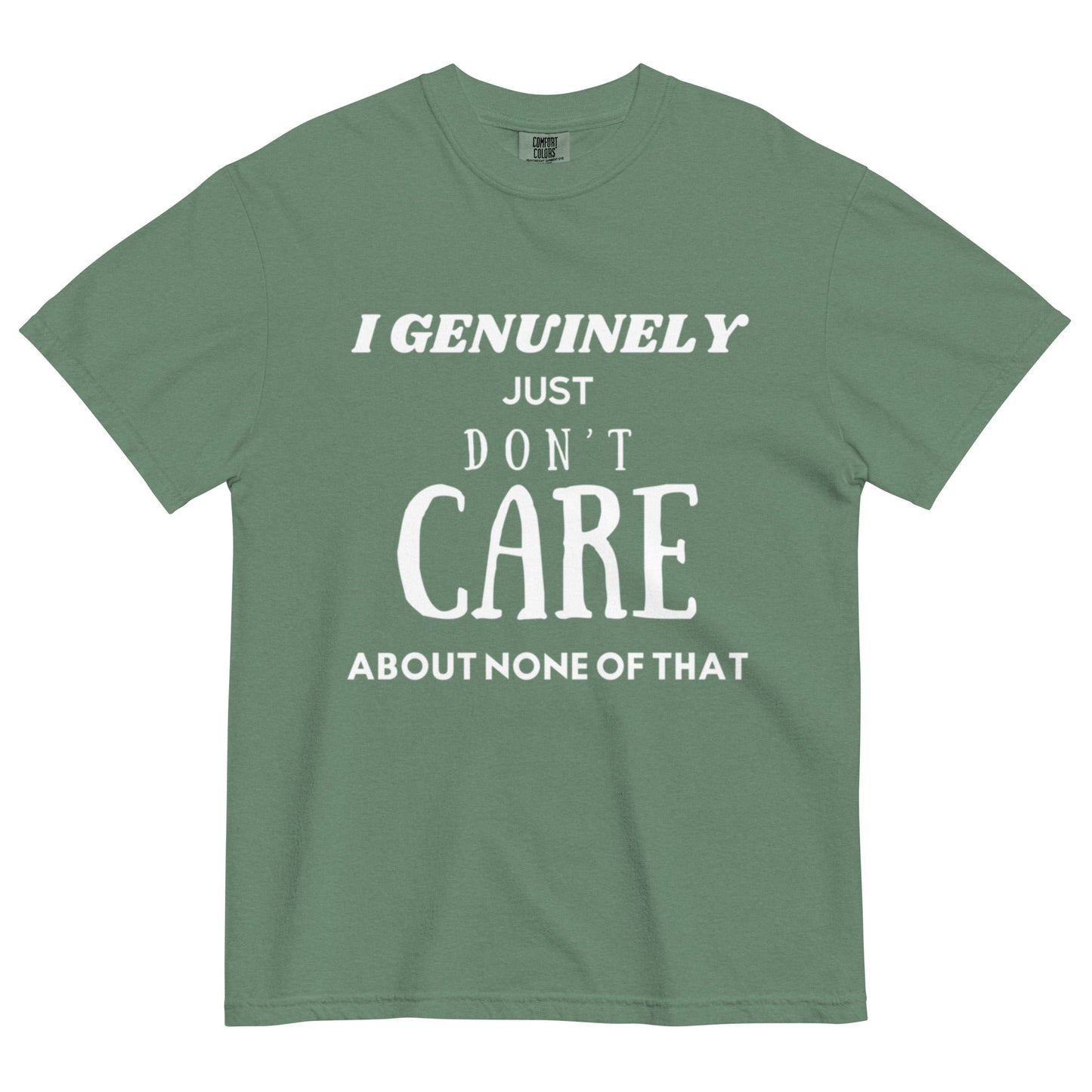 Don't Care - Edukated Threads