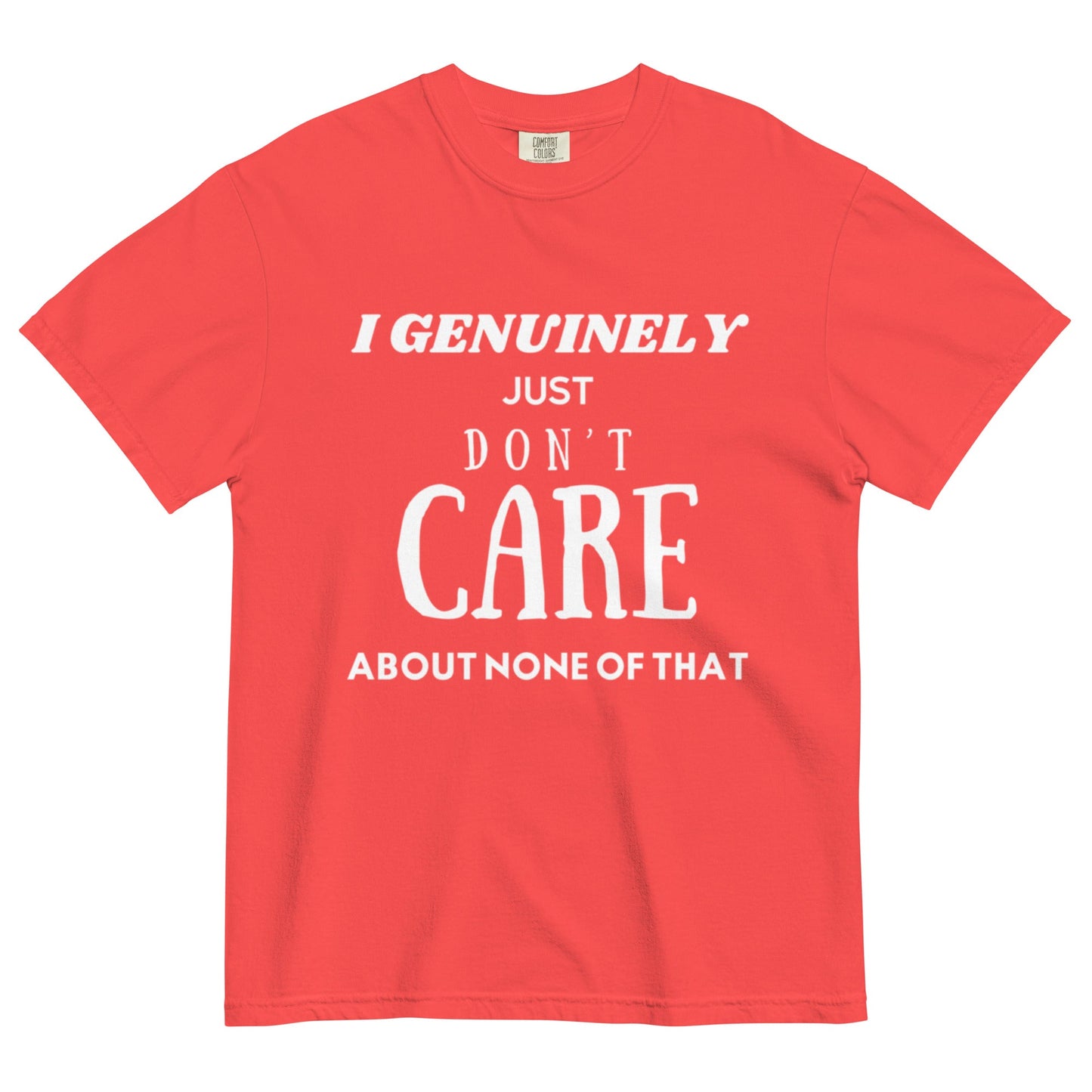 Don't Care - Edukated Threads
