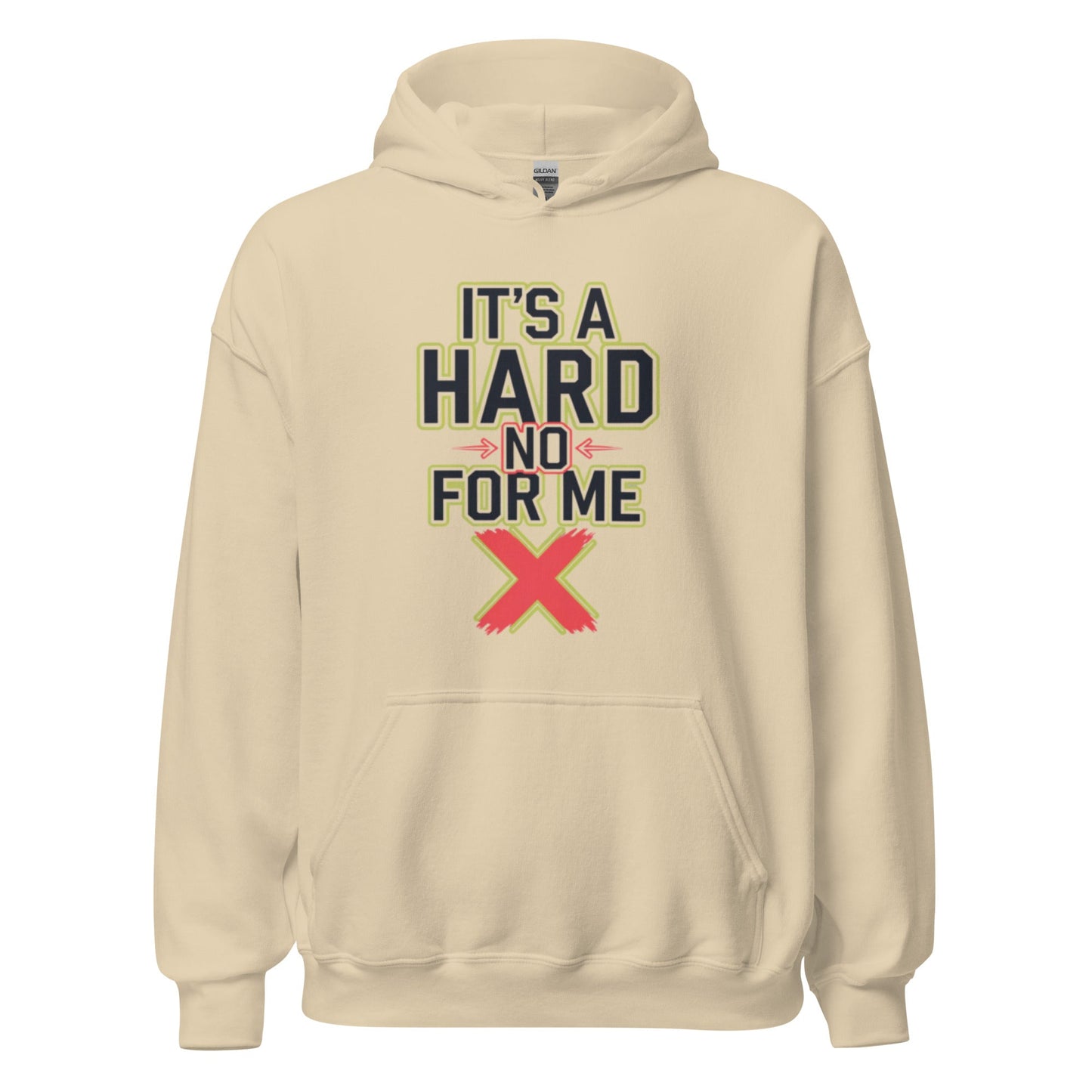 Hard No Hoodie - Edukated Threads