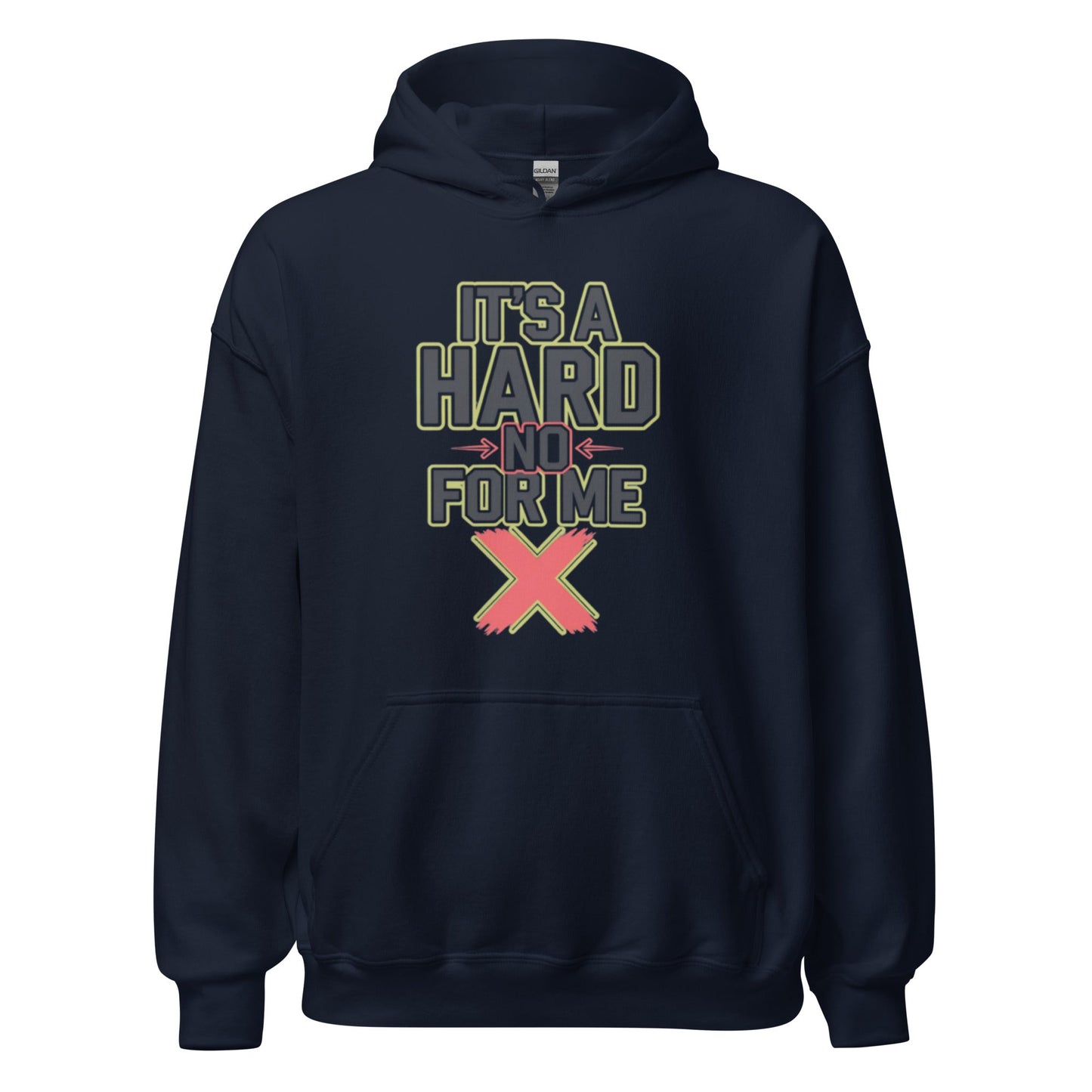 Hard No Hoodie - Edukated Threads