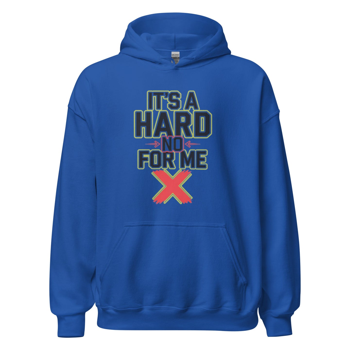 Hard No Hoodie - Edukated Threads