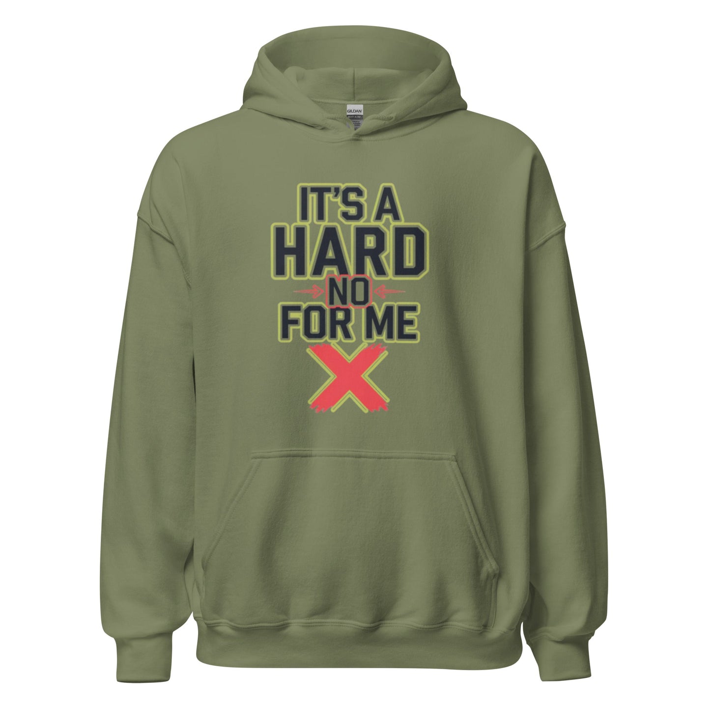 Hard No Hoodie - Edukated Threads