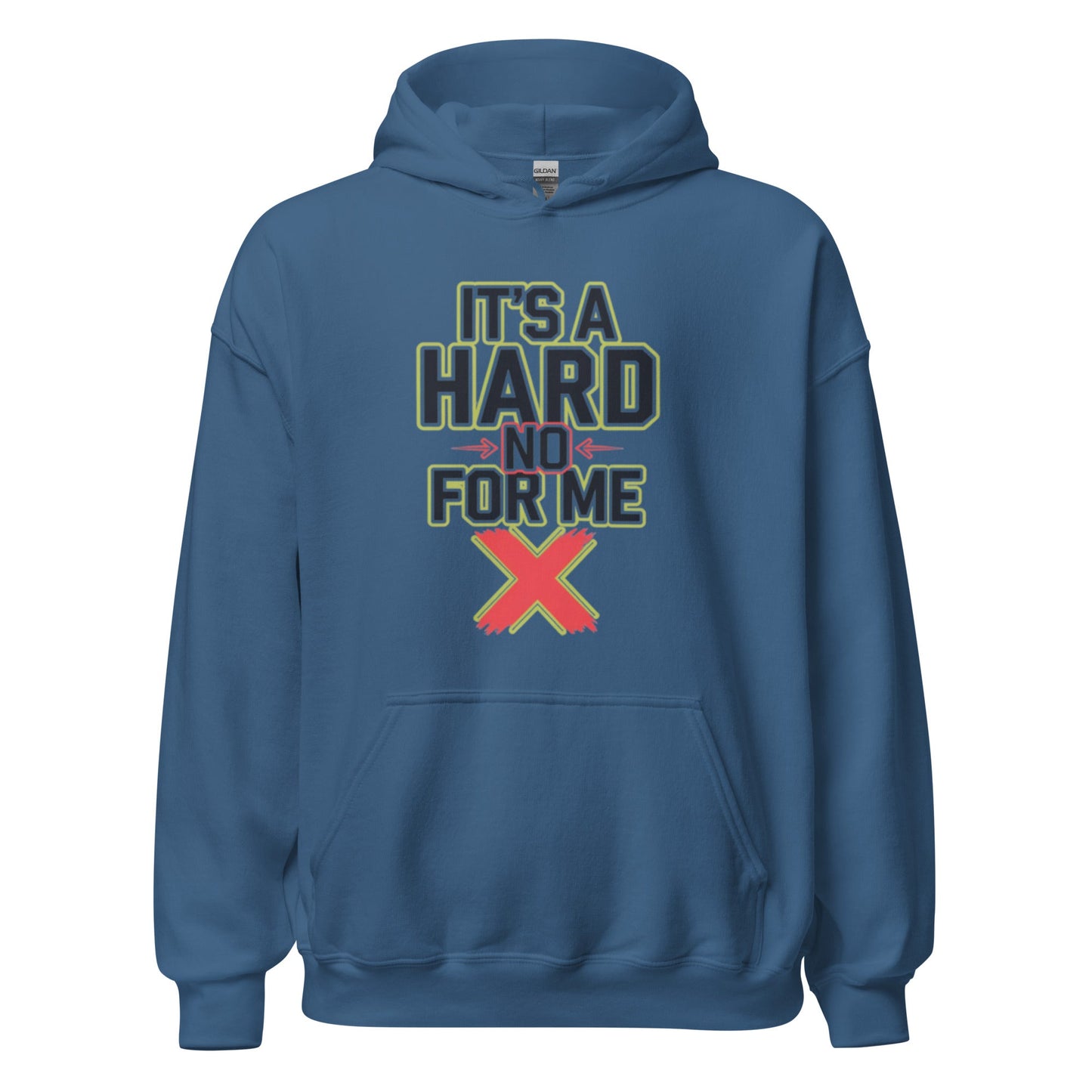 Hard No Hoodie - Edukated Threads