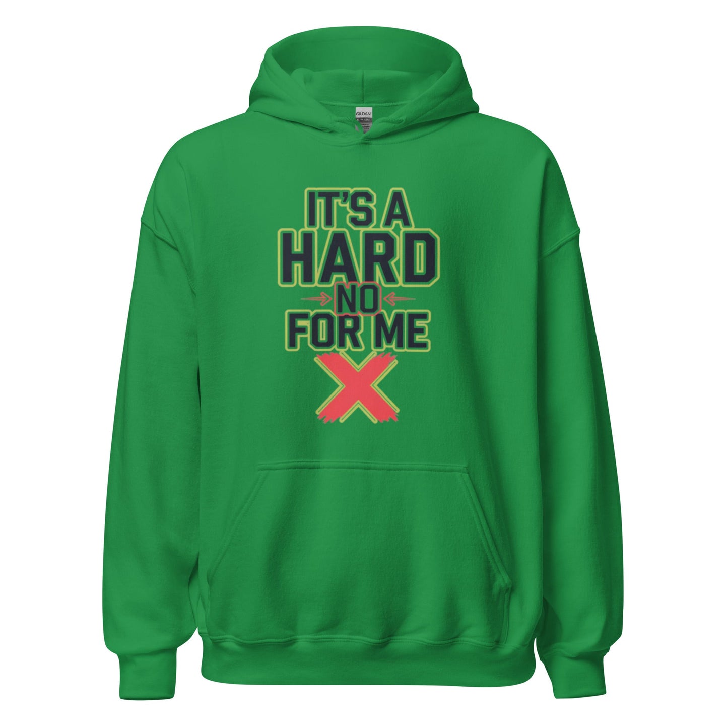 Hard No Hoodie - Edukated Threads