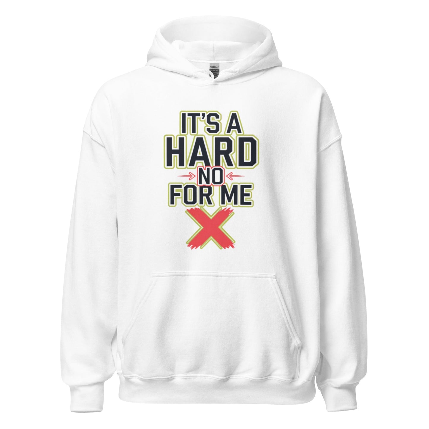 Hard No Hoodie - Edukated Threads