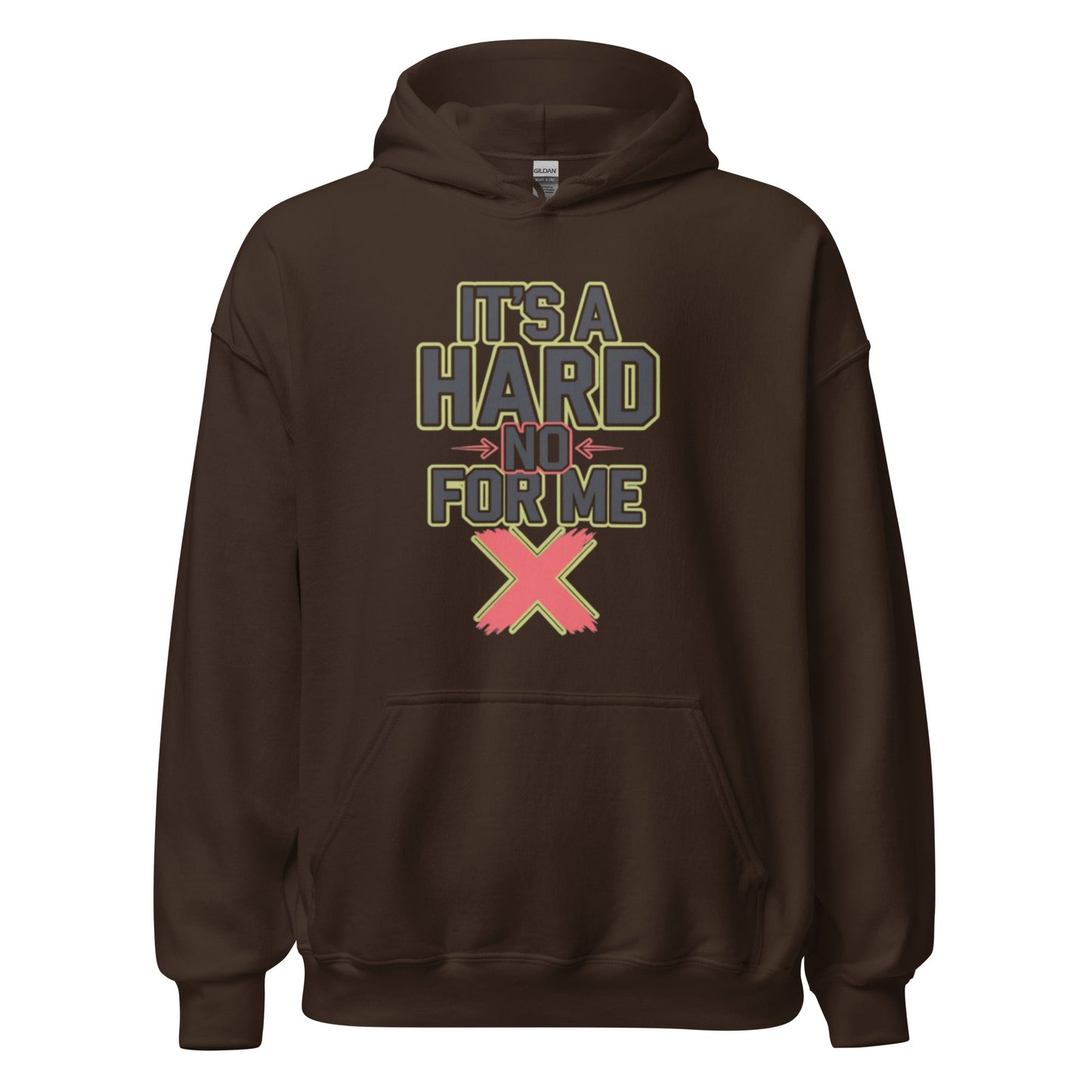 Hard No Hoodie - Edukated Threads