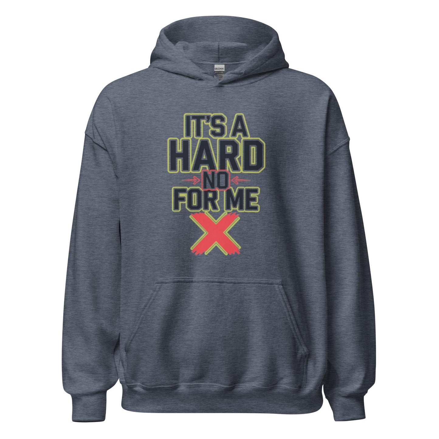 Hard No Hoodie - Edukated Threads
