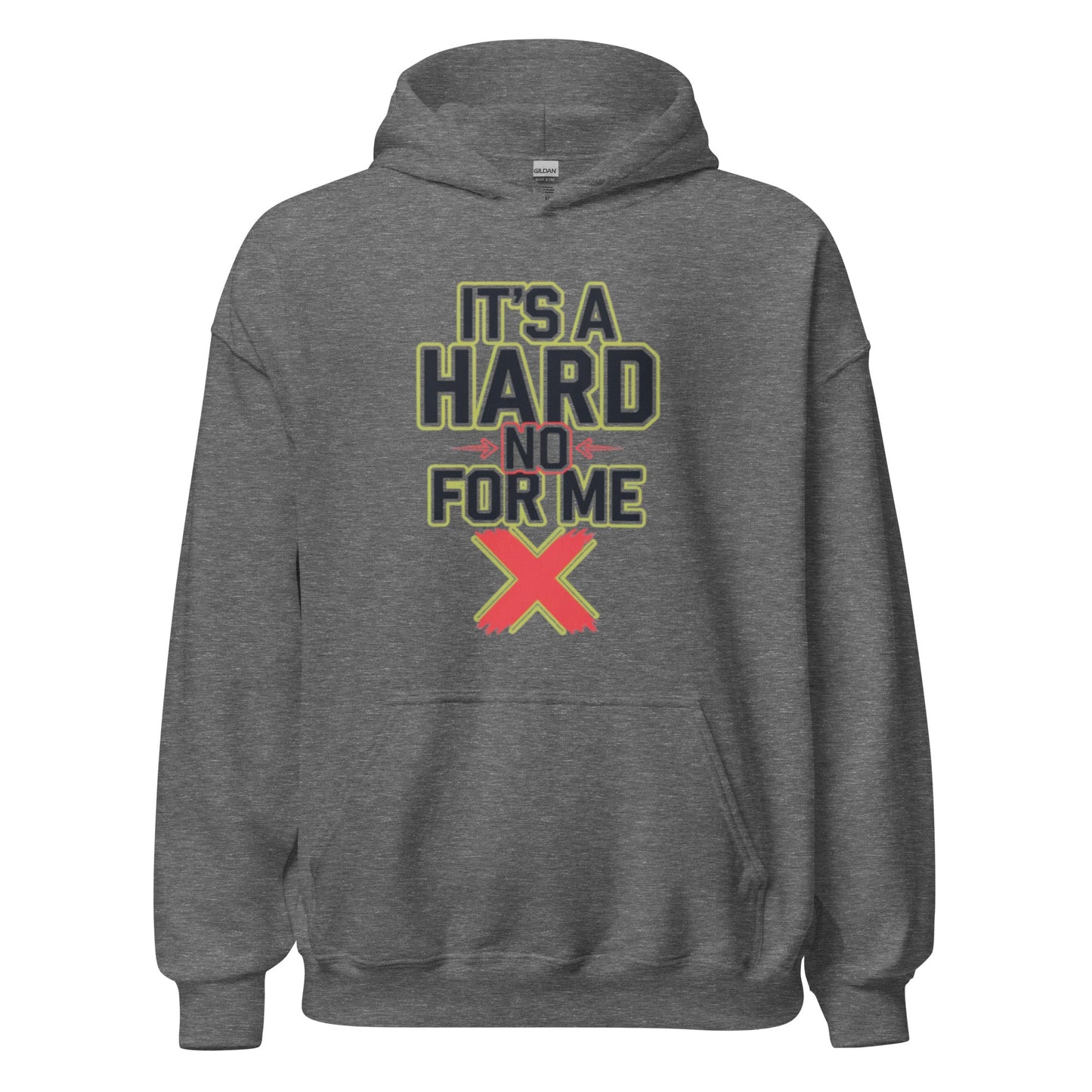 Hard No Hoodie - Edukated Threads
