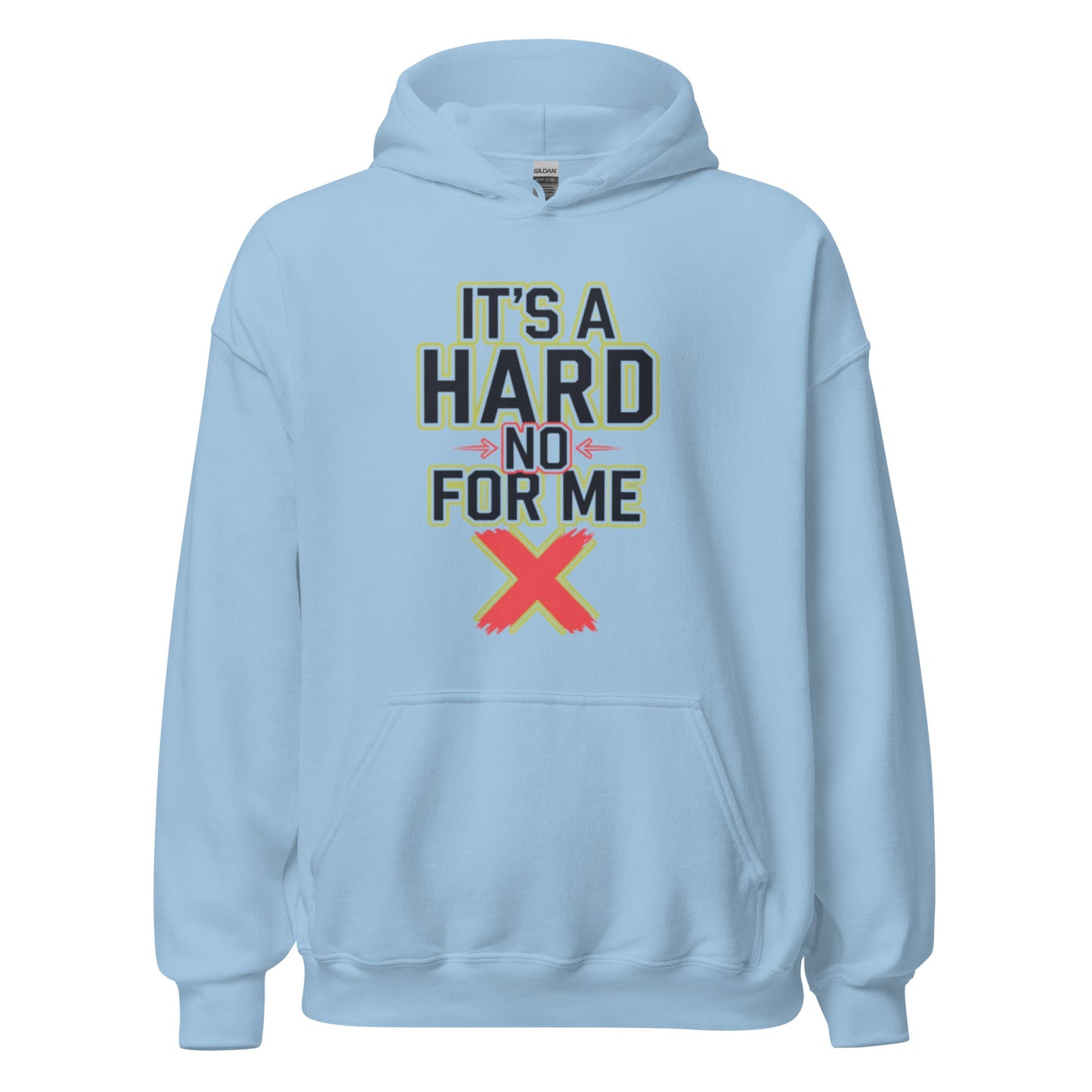 Hard No Hoodie - Edukated Threads