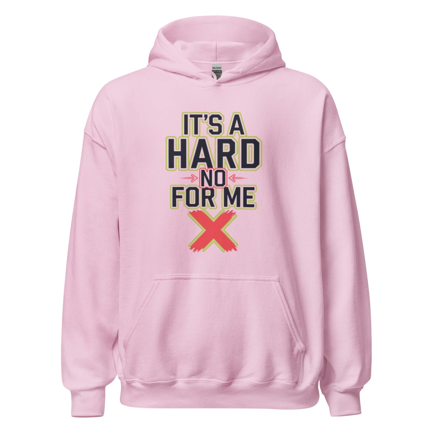Hard No Hoodie - Edukated Threads