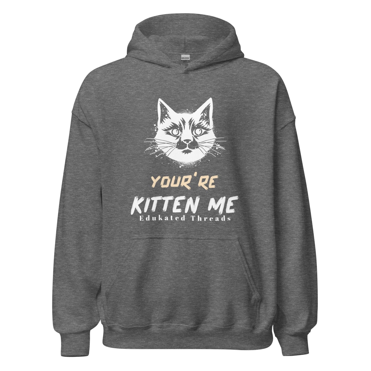Kitten Hoodie - Edukated Threads