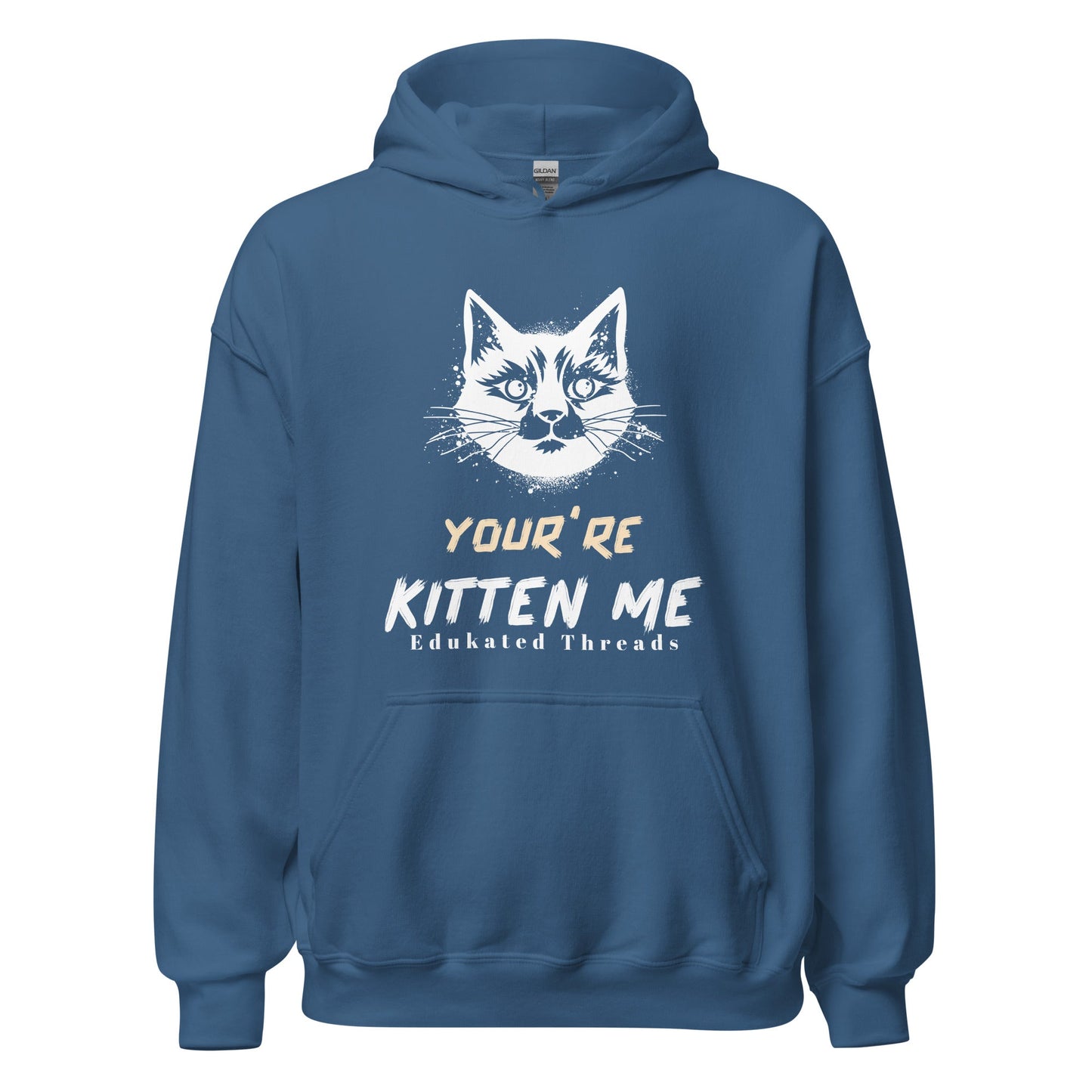 Kitten Hoodie - Edukated Threads