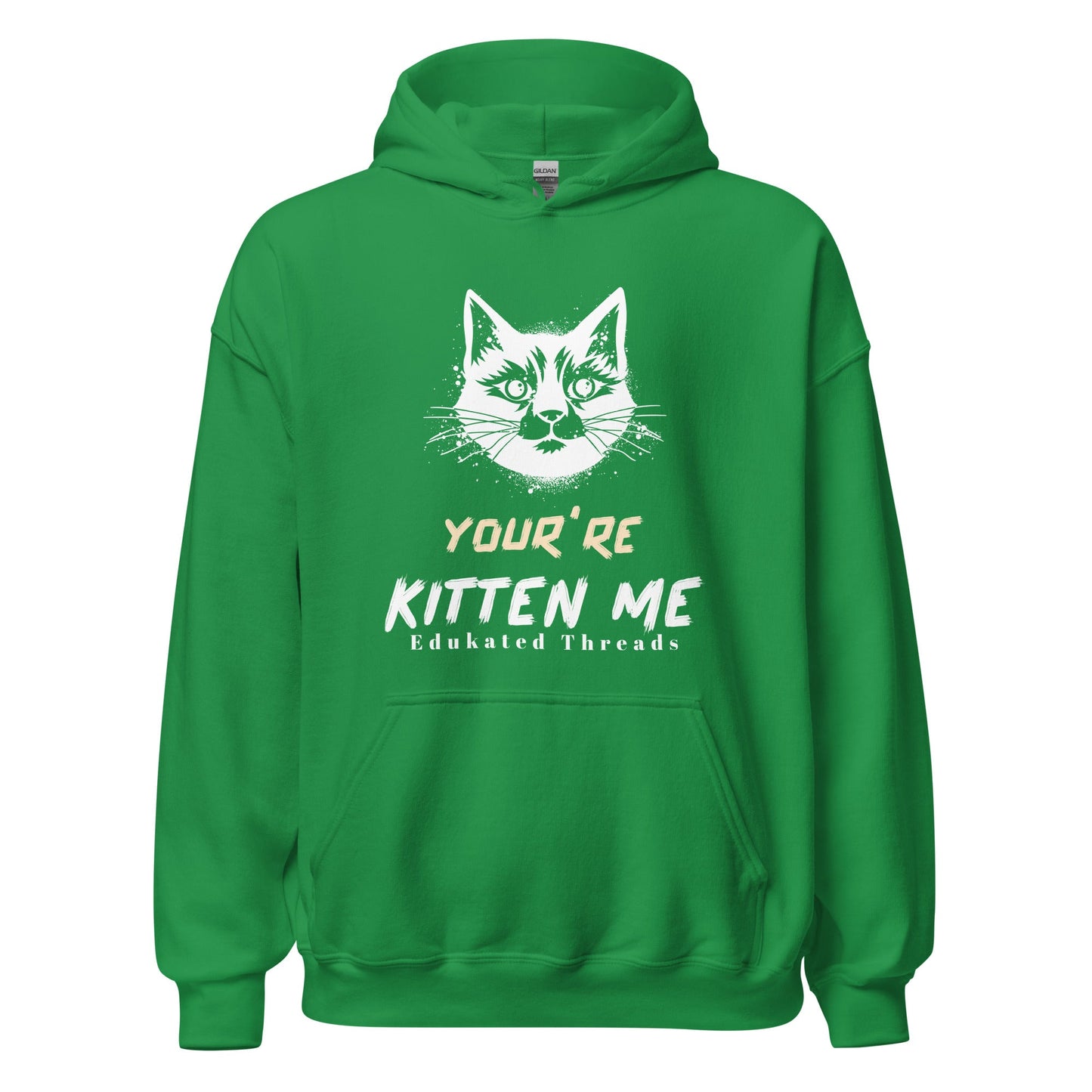 Kitten Hoodie - Edukated Threads