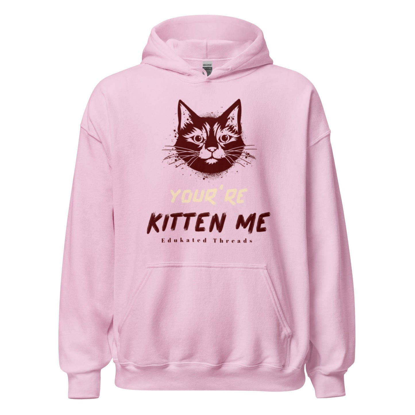 Kitten Hoodie - Edukated Threads