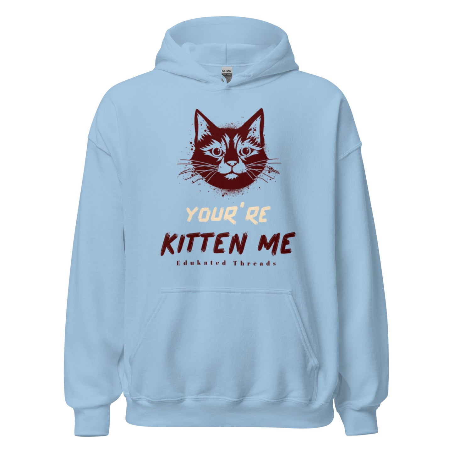 Kitten Hoodie - Edukated Threads