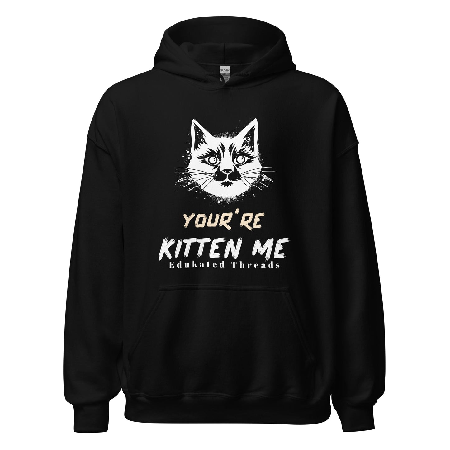 Kitten Hoodie - Edukated Threads