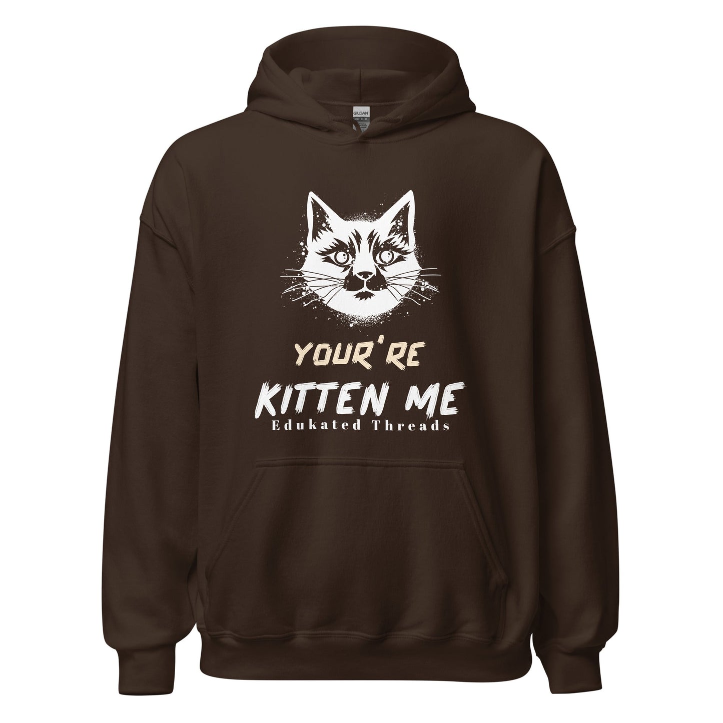 Kitten Hoodie - Edukated Threads