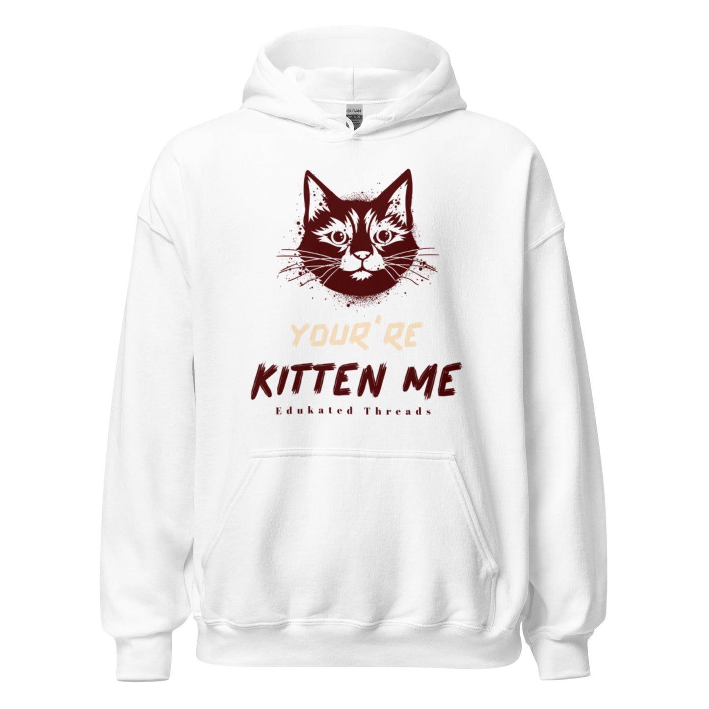 Kitten Hoodie - Edukated Threads