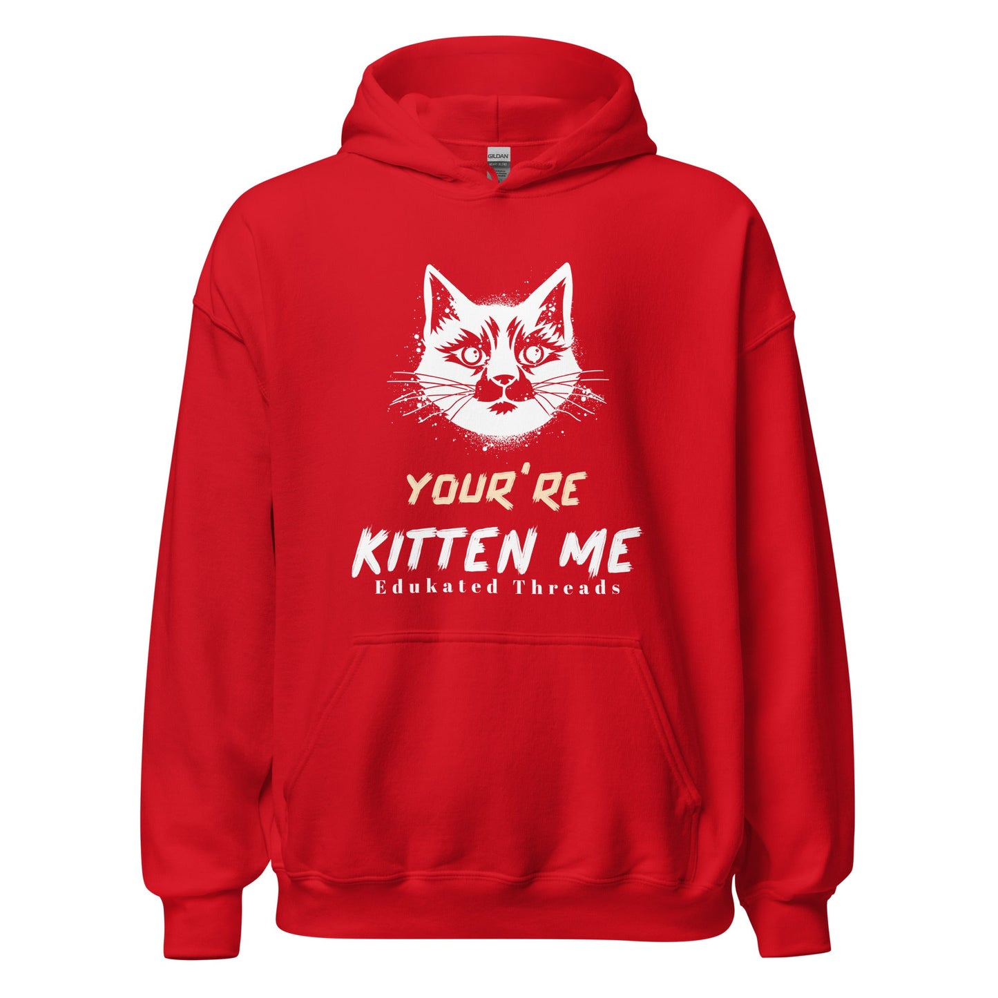 Kitten Hoodie - Edukated Threads