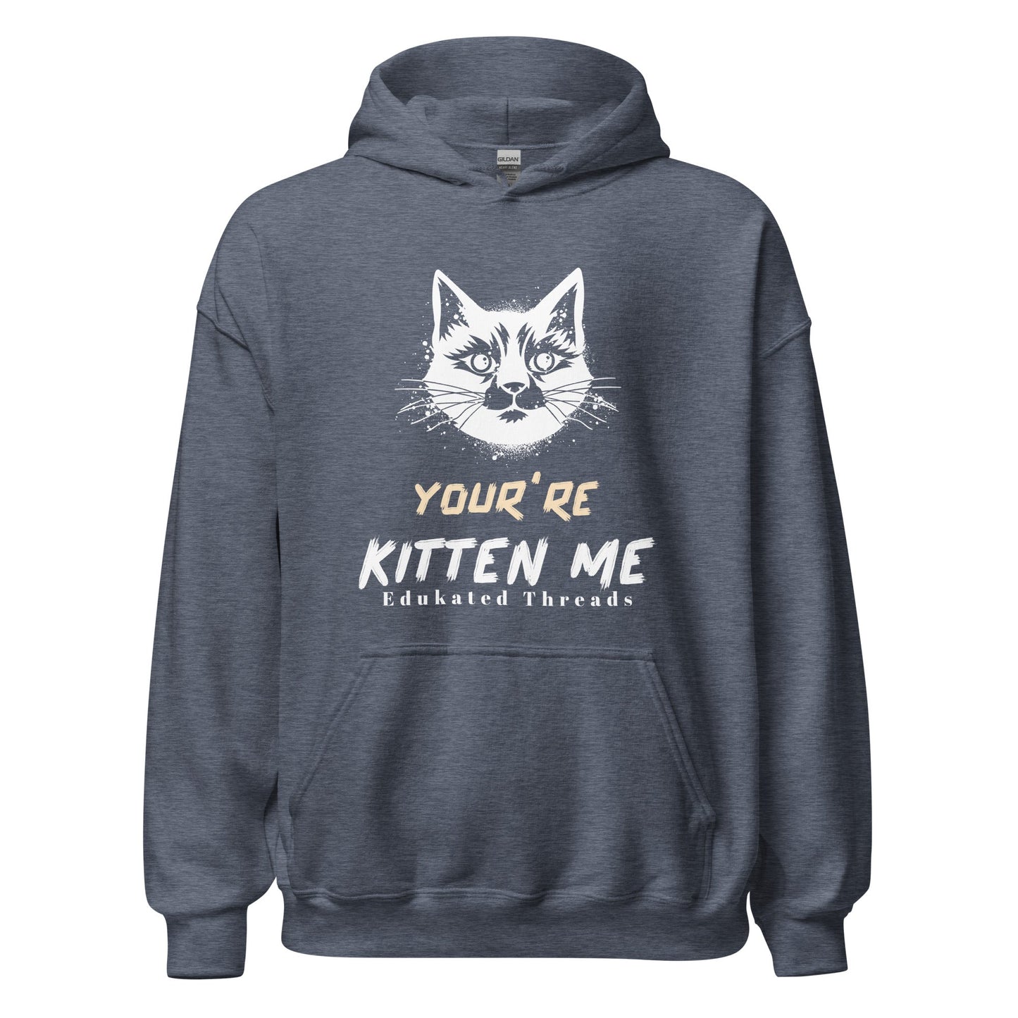 Kitten Hoodie - Edukated Threads