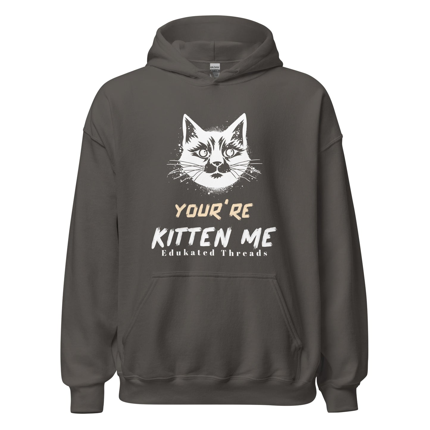Kitten Hoodie - Edukated Threads