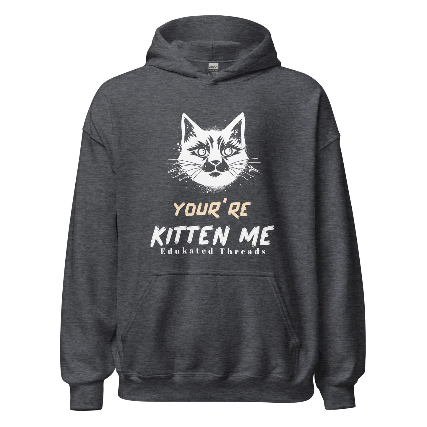Kitten Hoodie - Edukated Threads