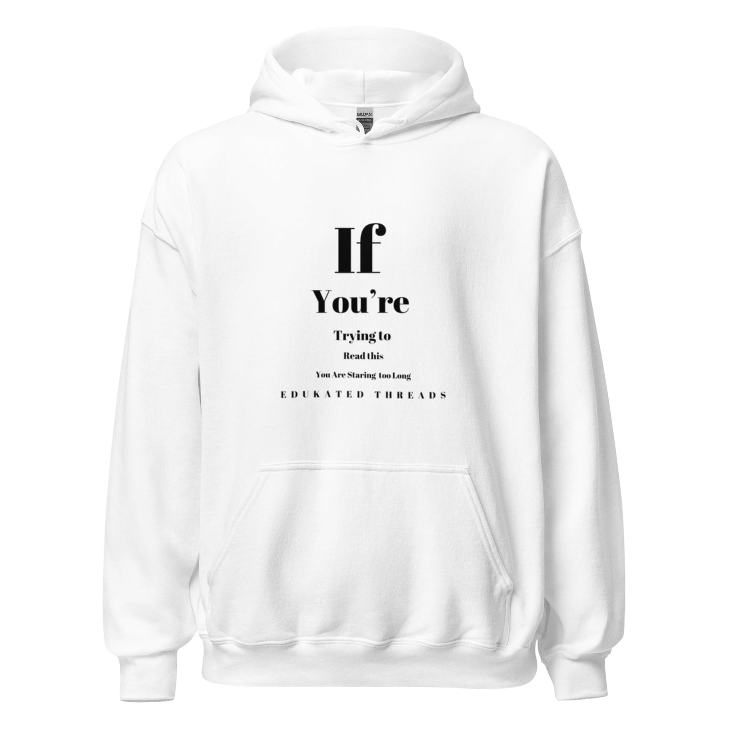 Look Away Hoodie - Edukated Threads
