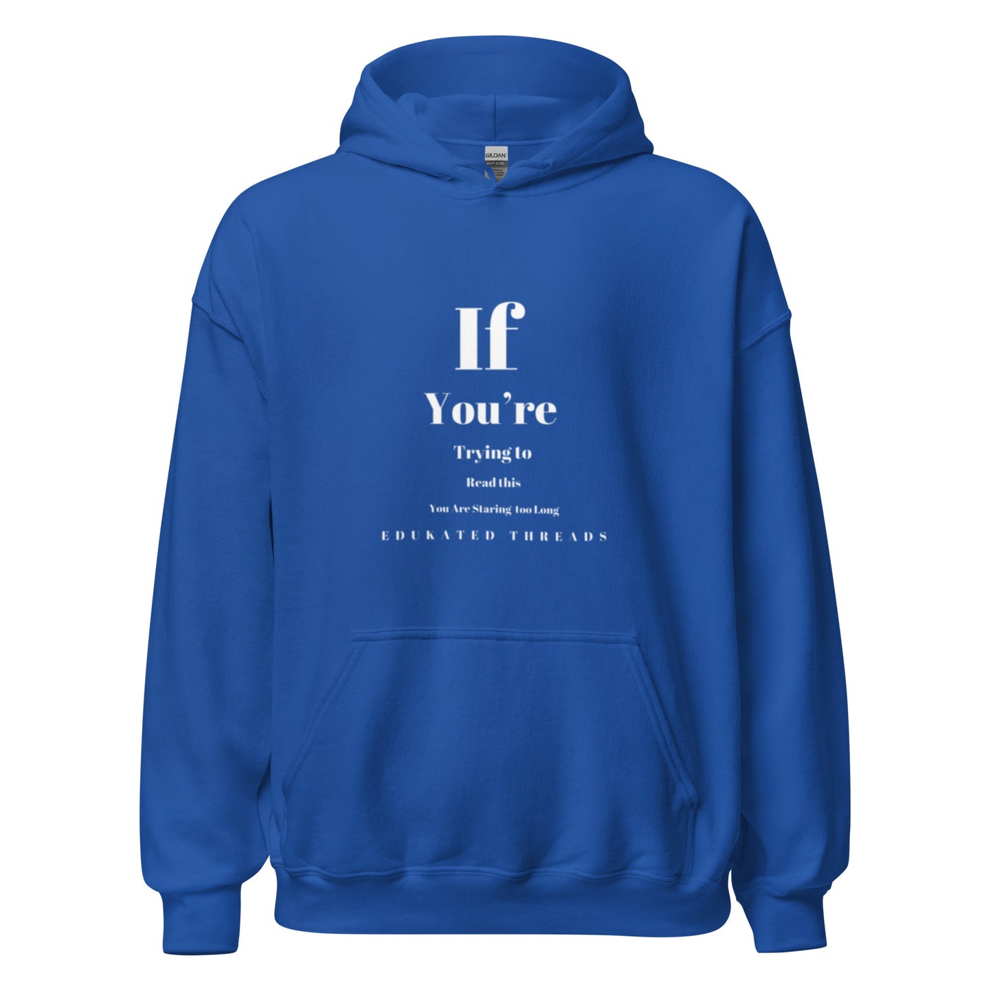 Look Away Hoodie - Edukated Threads