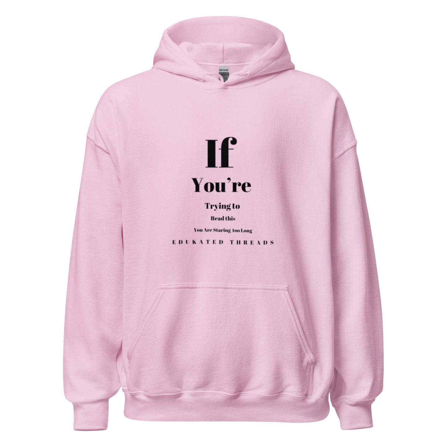 Look Away Hoodie - Edukated Threads