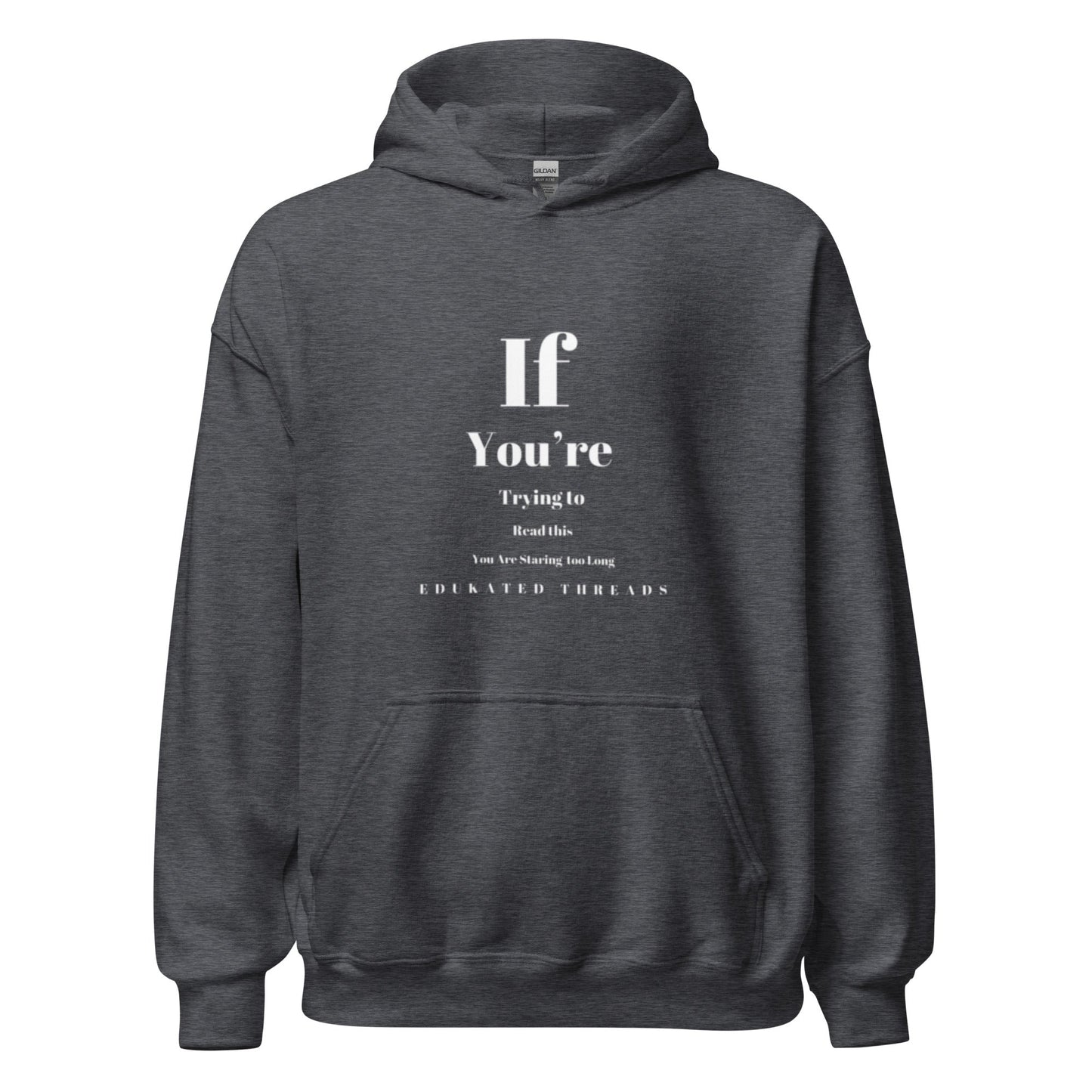 Look Away Hoodie - Edukated Threads