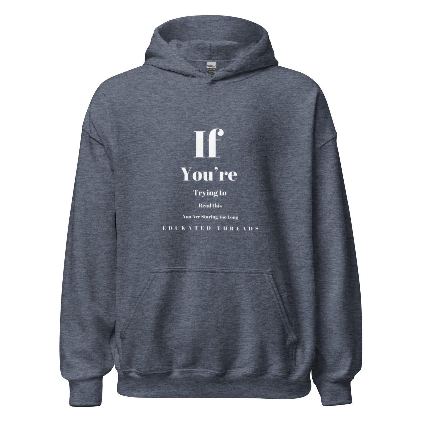 Look Away Hoodie - Edukated Threads