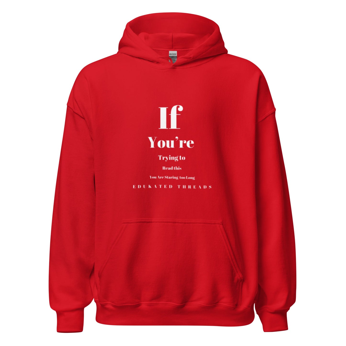 Look Away Hoodie - Edukated Threads