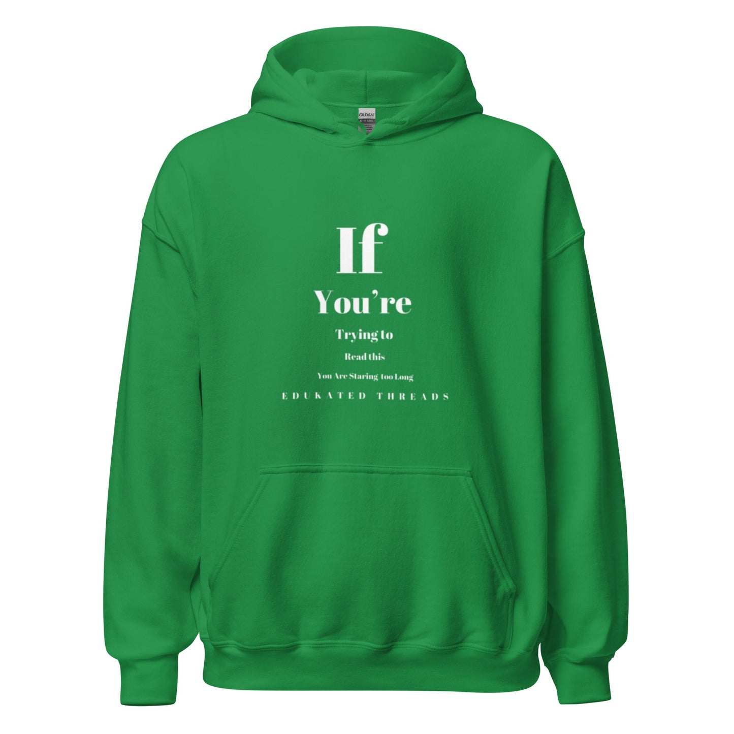 Look Away Hoodie - Edukated Threads