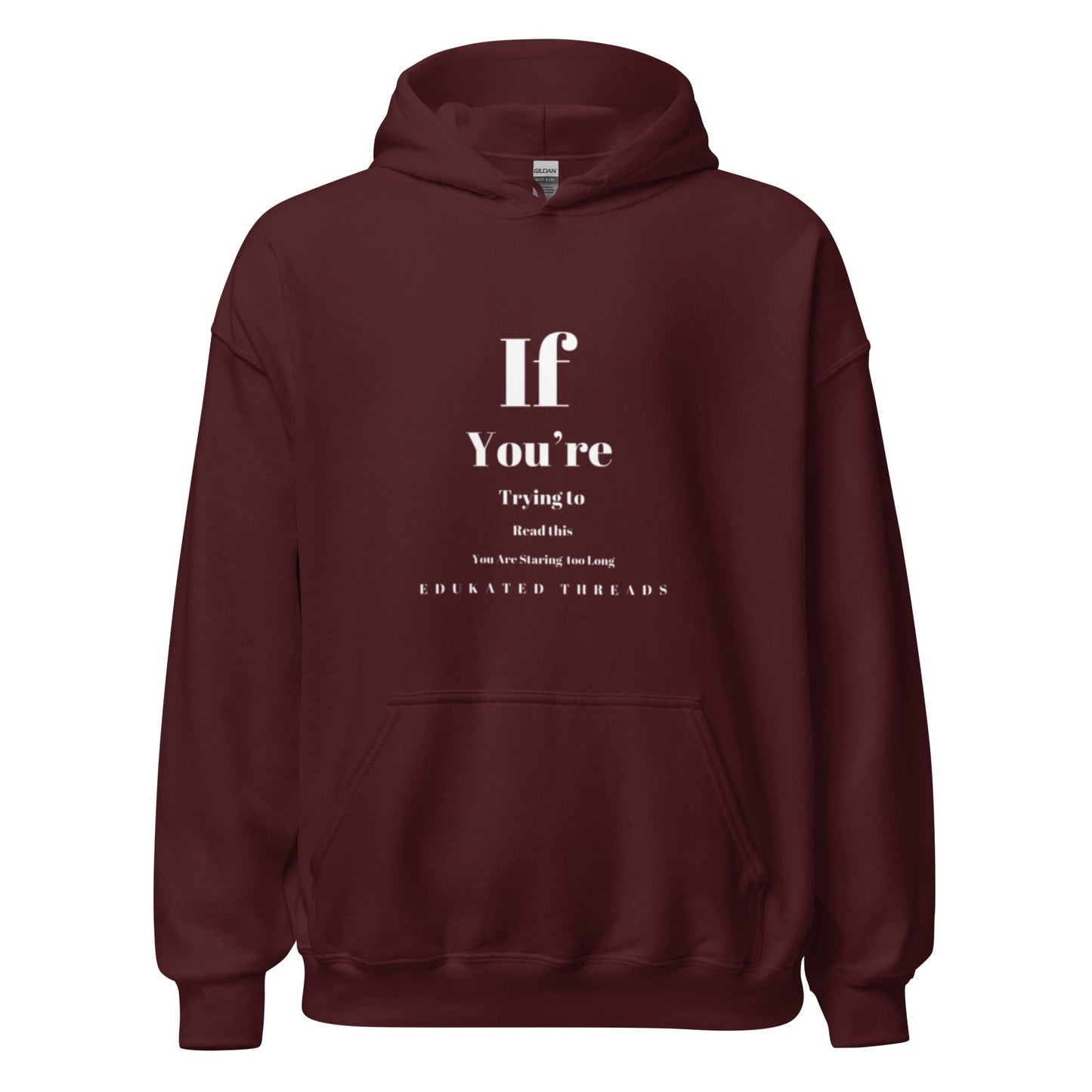 Look Away Hoodie - Edukated Threads