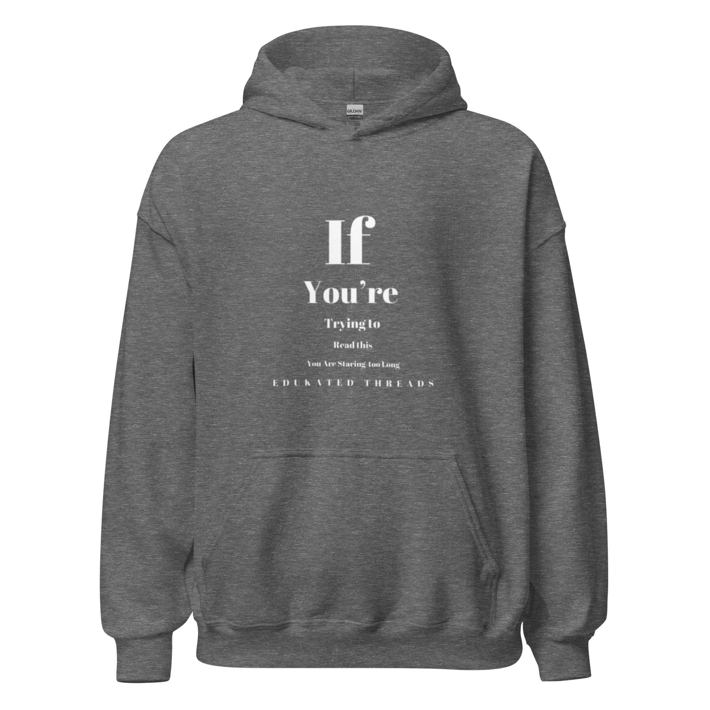 Look Away Hoodie - Edukated Threads