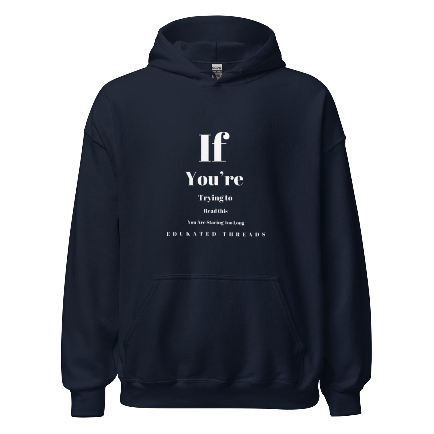Look Away Hoodie - Edukated Threads
