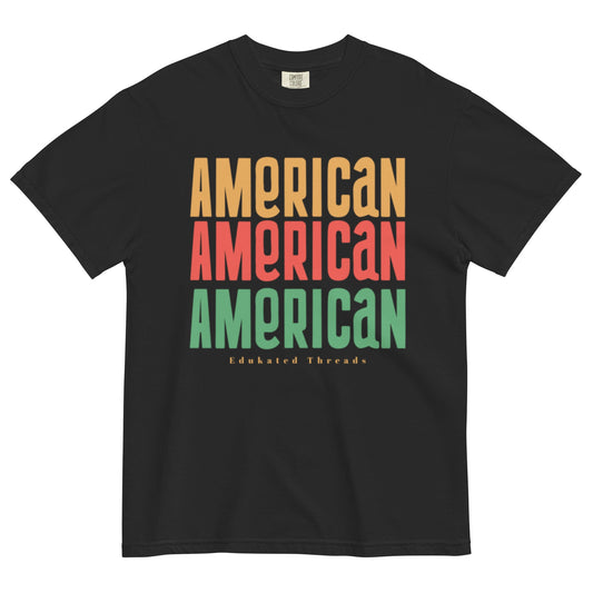American heavyweight t-shirt - Edukated Threads