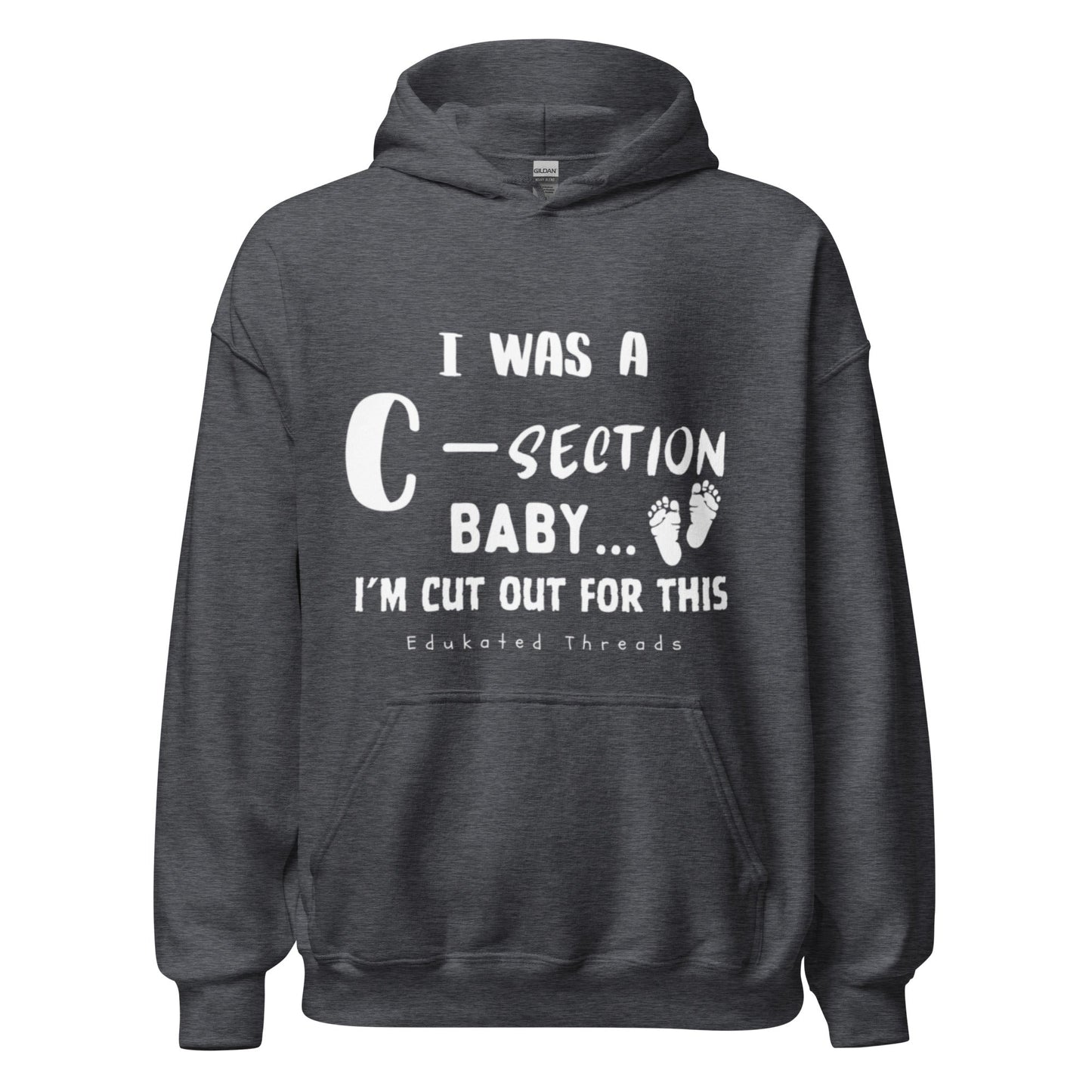 C - Section Hoodie - Edukated Threads