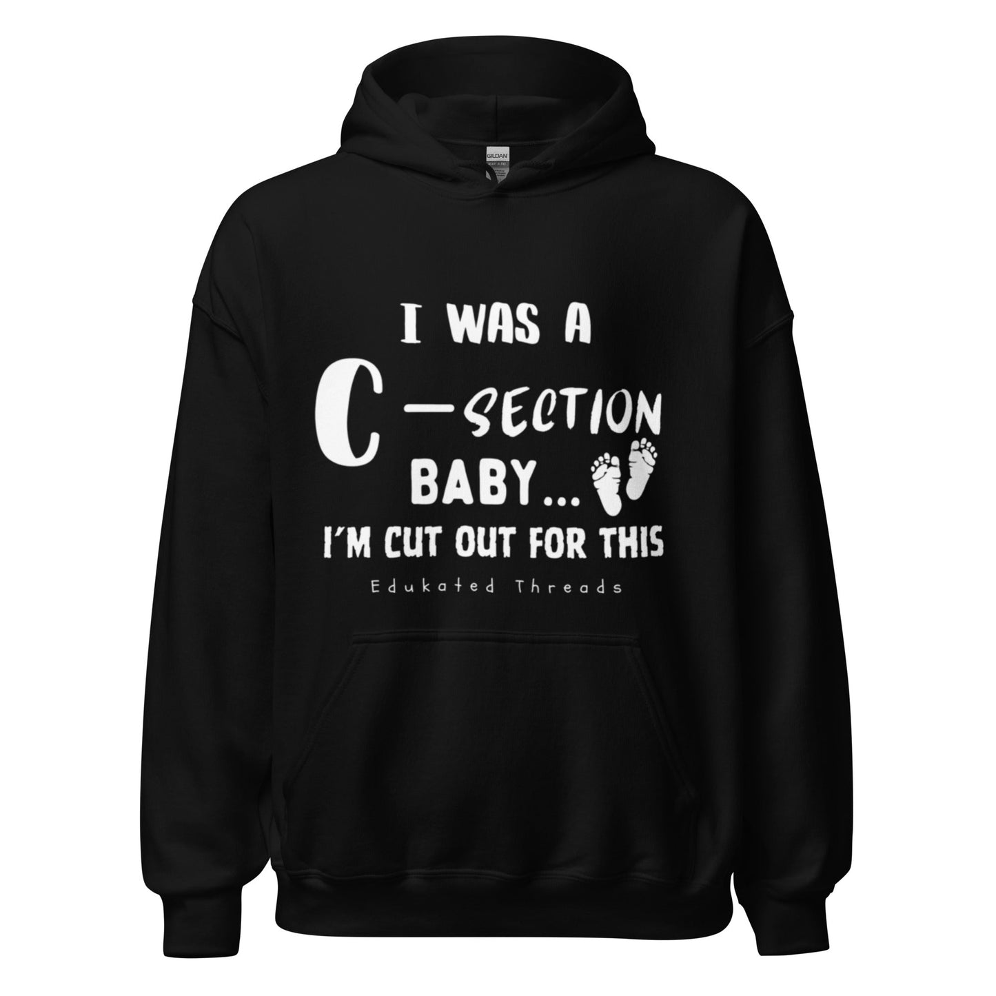 C - Section Hoodie - Edukated Threads
