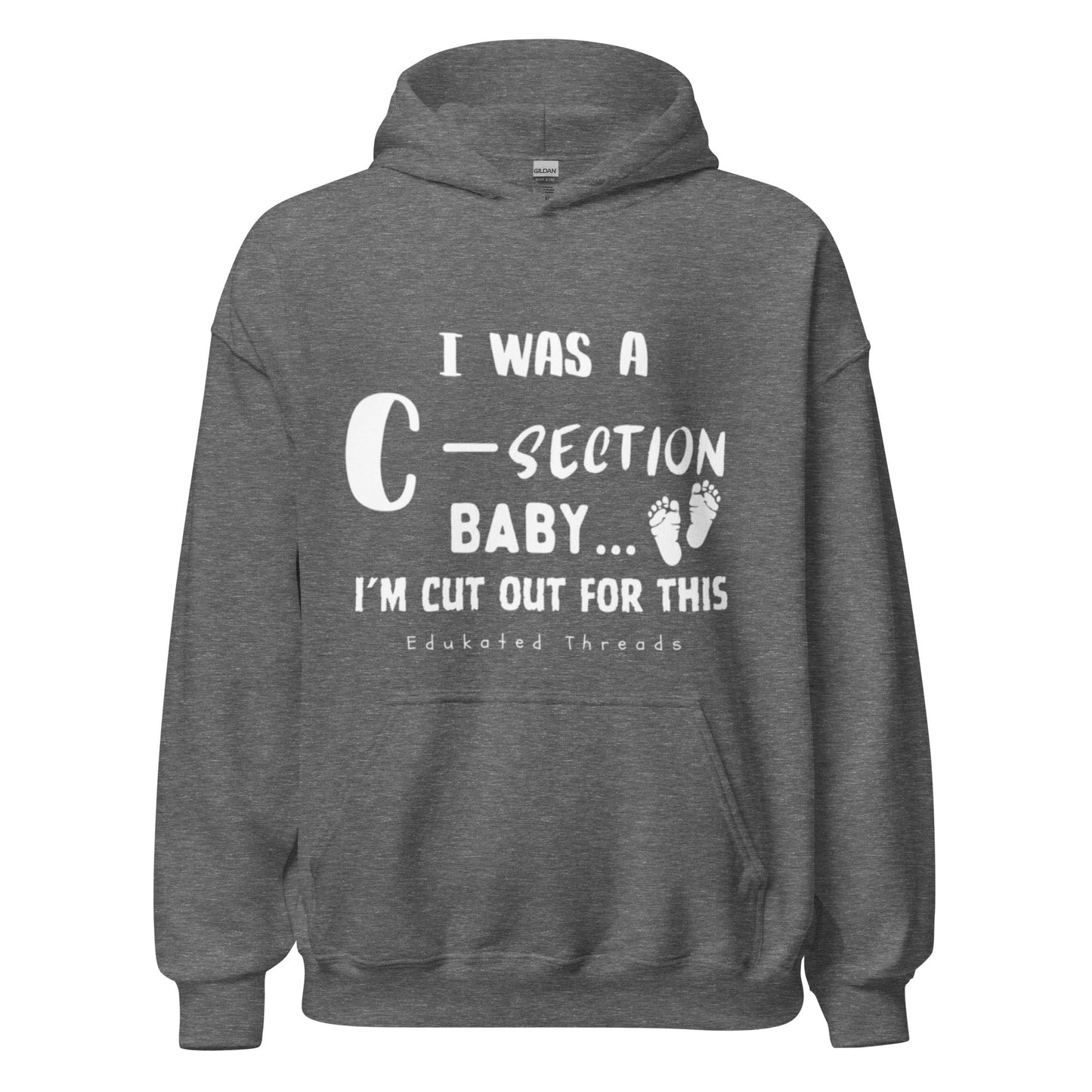 C - Section Hoodie - Edukated Threads